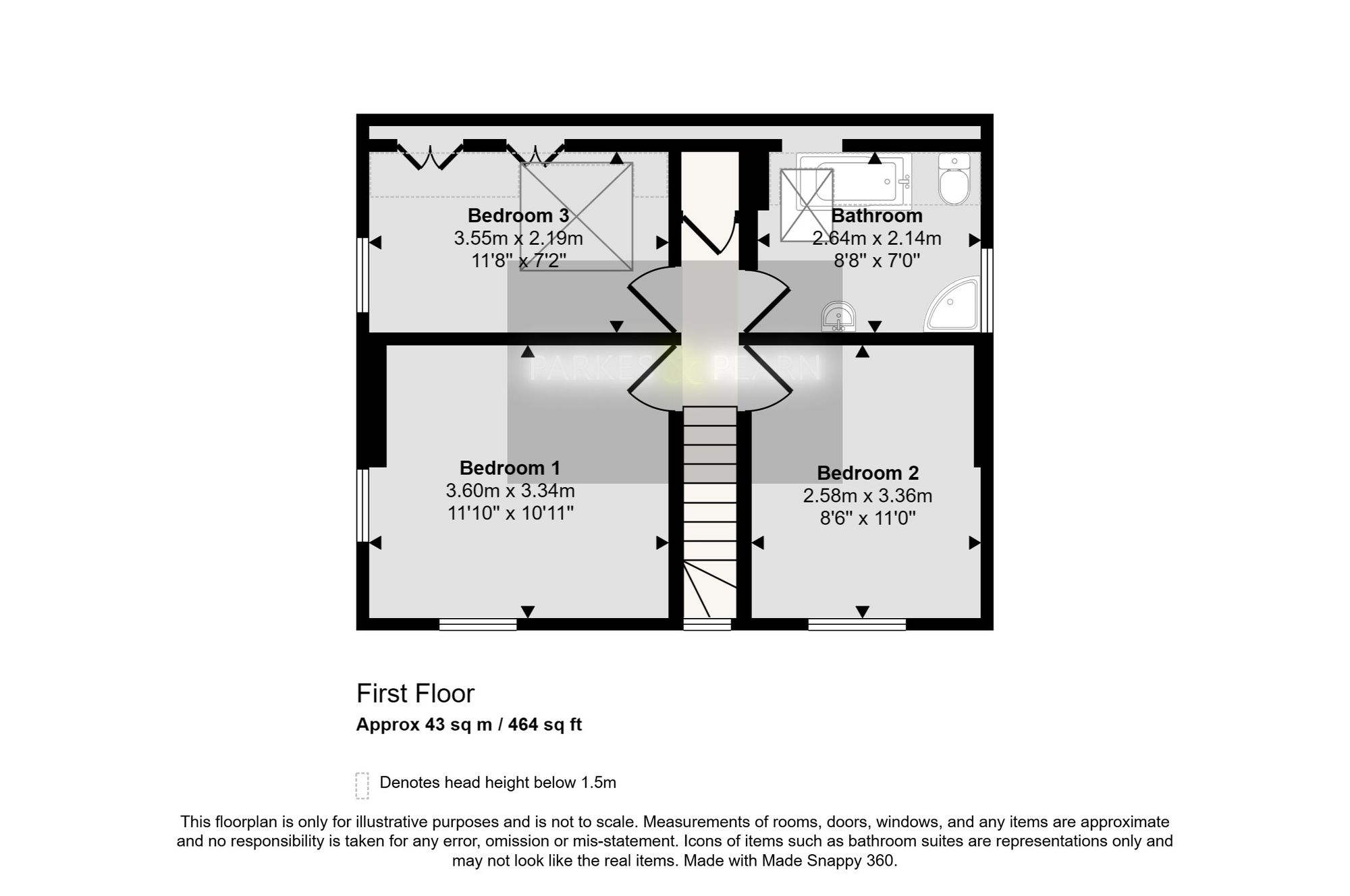 Sunnyside, Liskeard floorplan