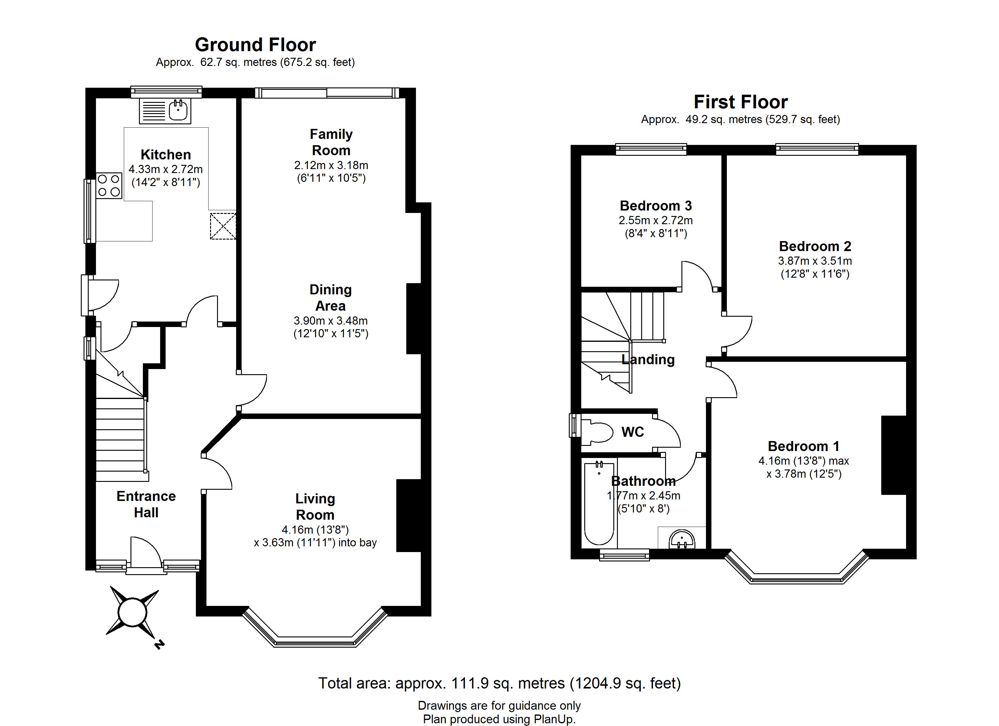 10, Highfield Avenue, Cambridge floorplan