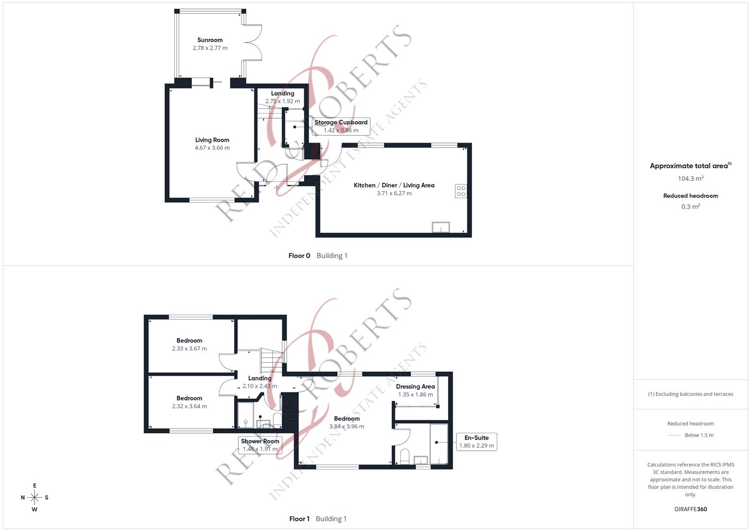 1, Stamford Cottages, Holywell floorplan