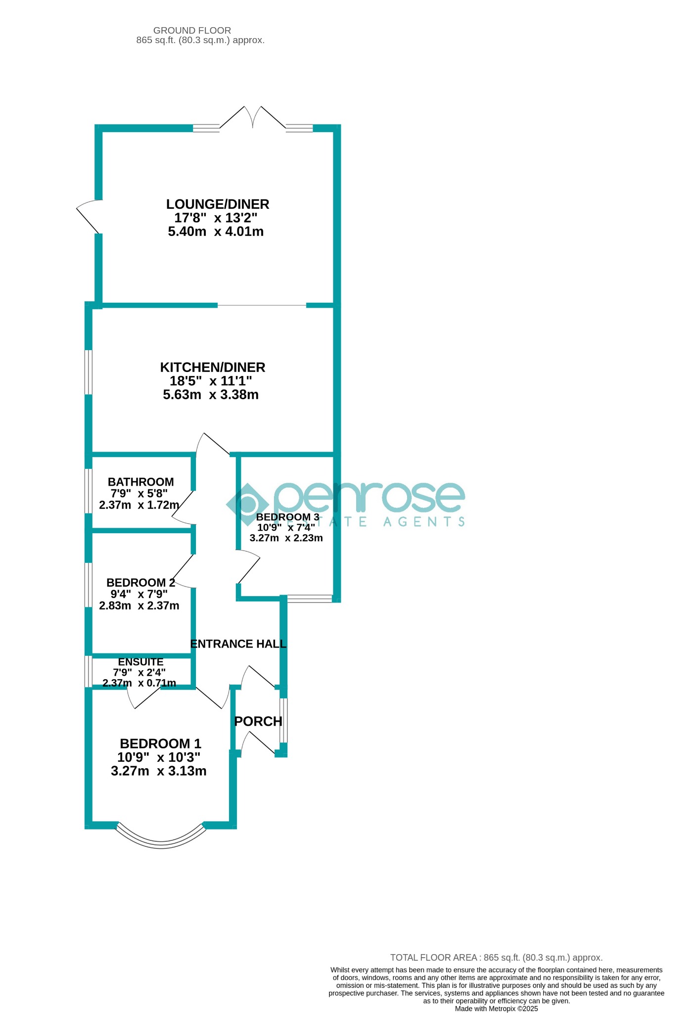 Luton, Bedfordshire floorplan