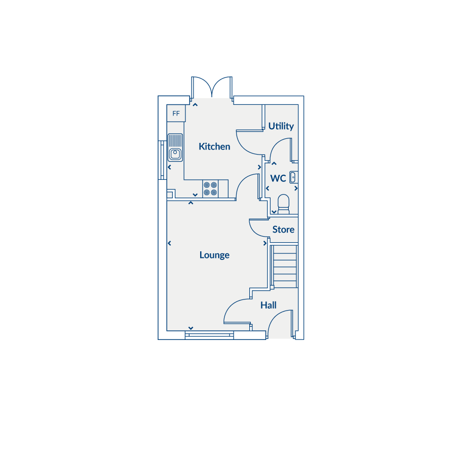 Plot 46, Bothwell Road, Hamilton floorplan