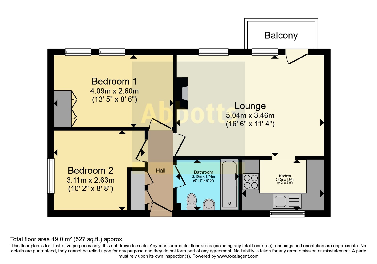34, Baxter Court, Norfolk floorplan