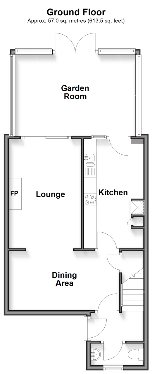 Fremlin Close Rusthall, Tunbridge Wells floorplan