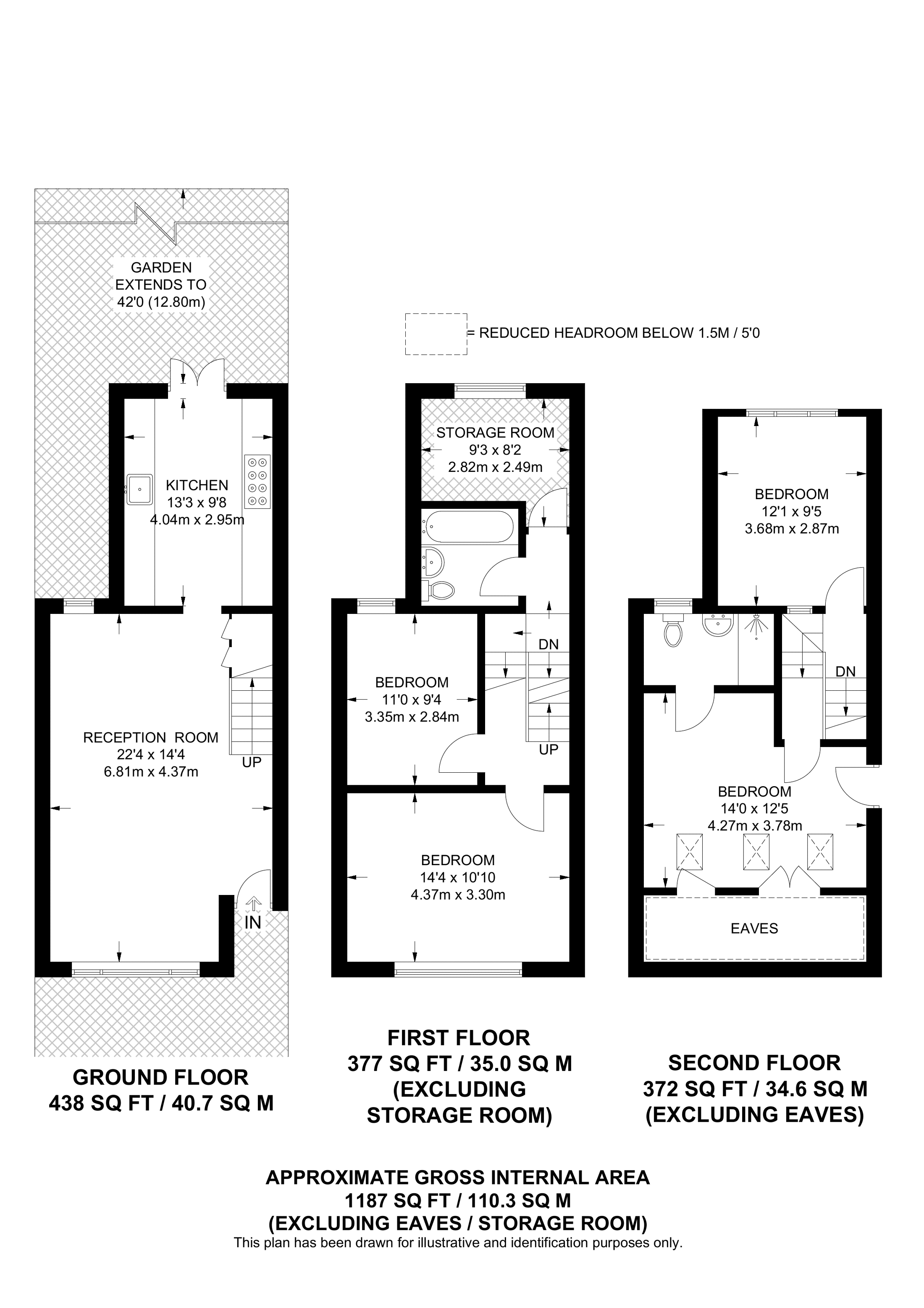 Ashlin Road, Stratford floorplan