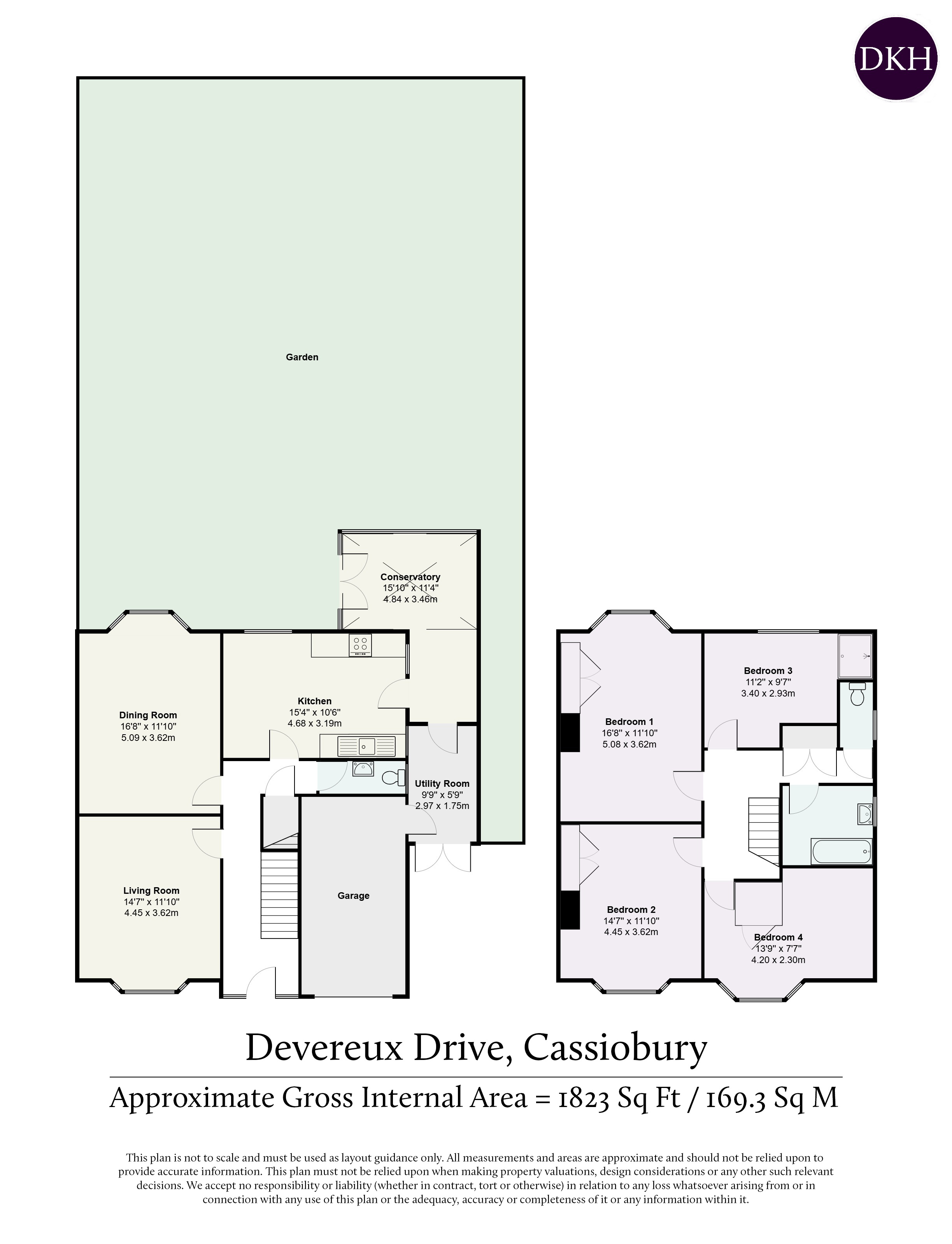 49, Devereux Drive, Watford floorplan
