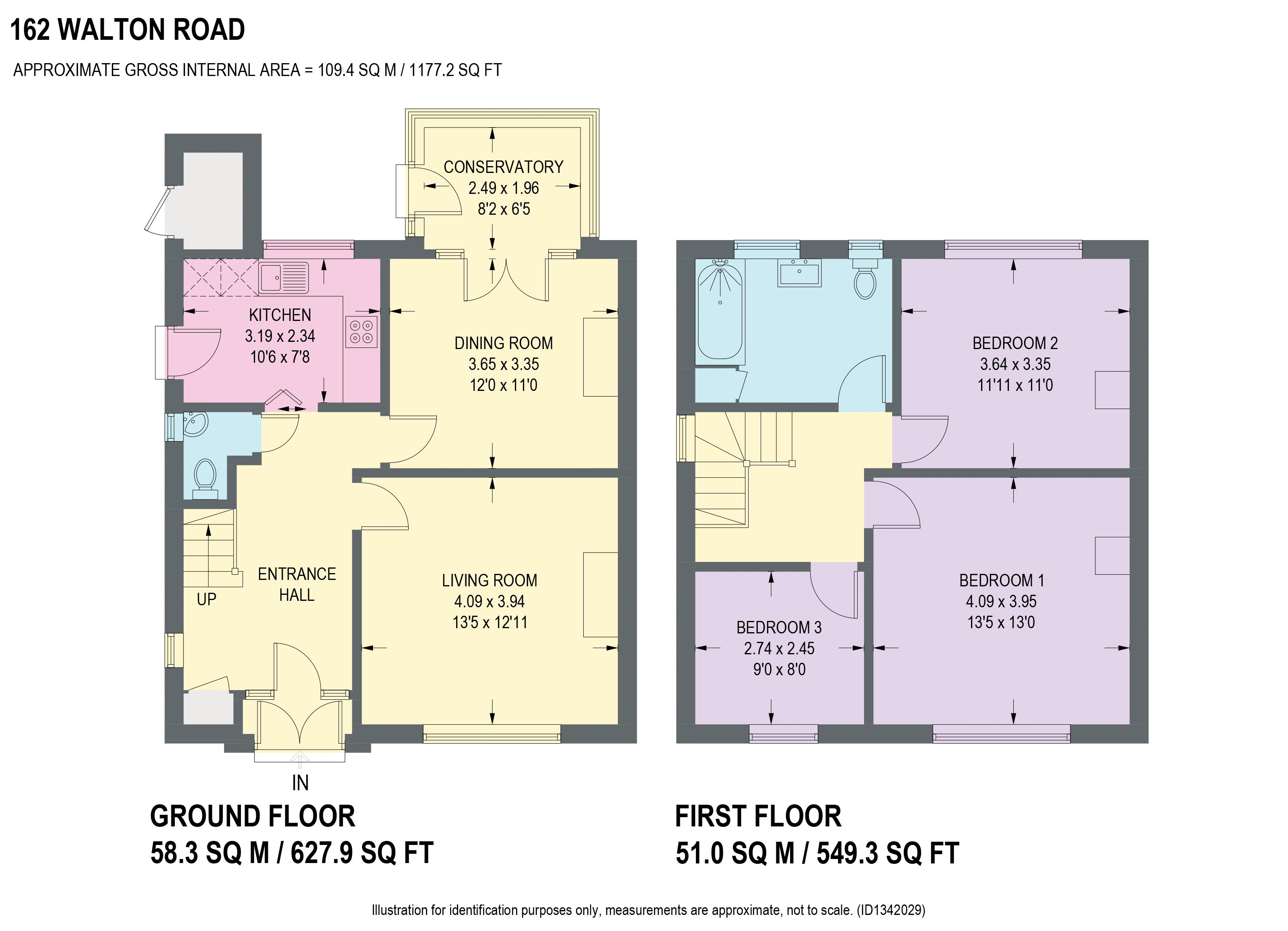 Walton Road, Chesterfield floorplan