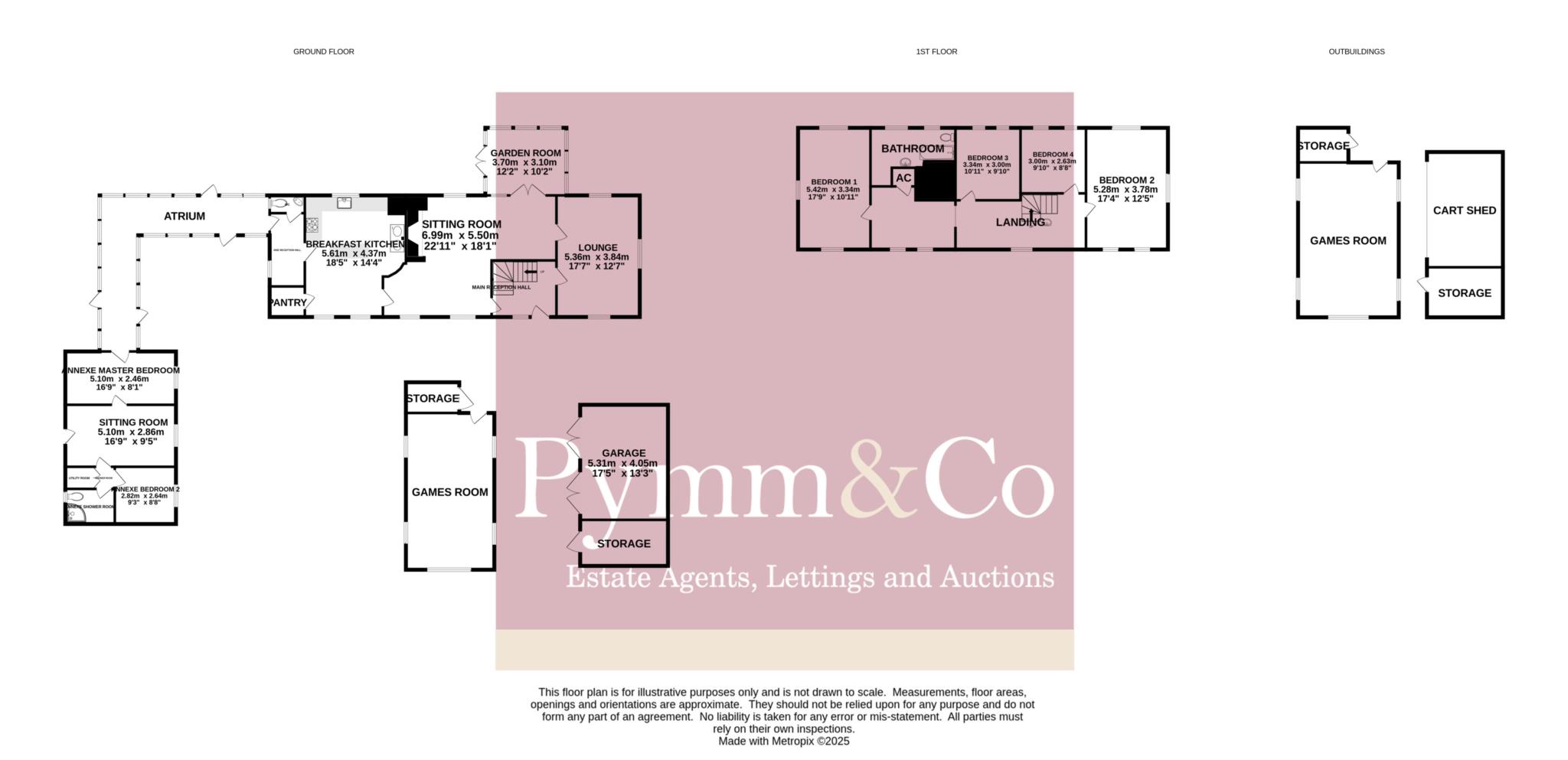 High Common Cottage, Wymondham Road, Norwich floorplan