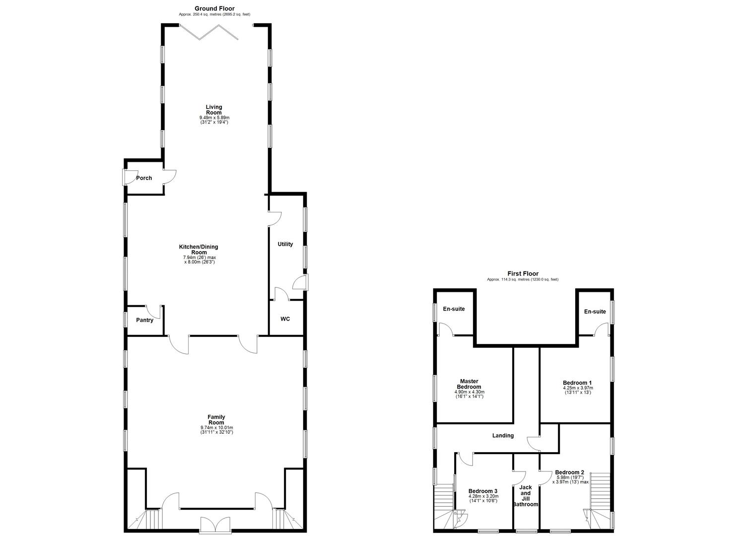 Bethel Chapel, Bethel Road, Swansea floorplan