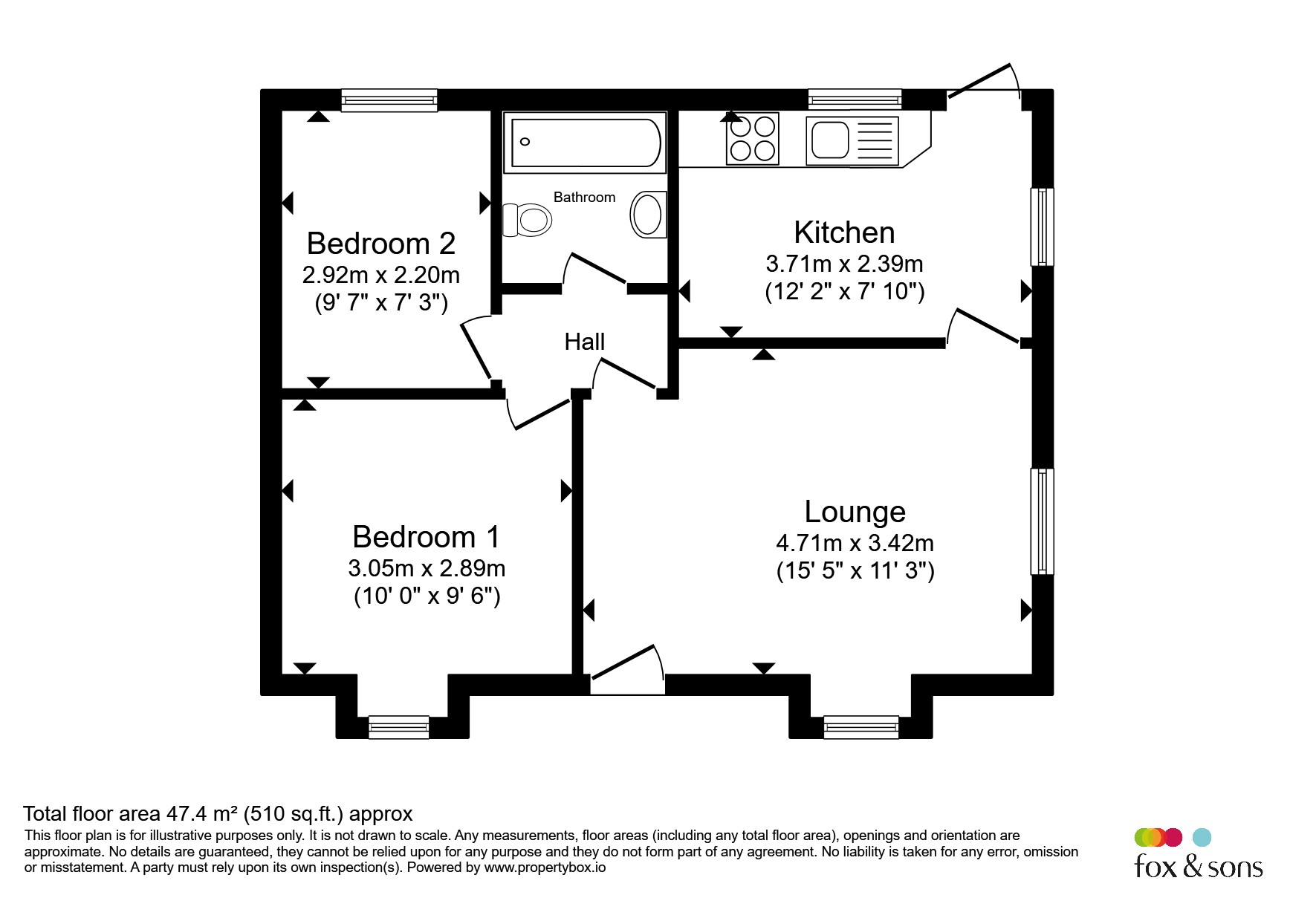 18, Taunton Vale Park, Taunton floorplan