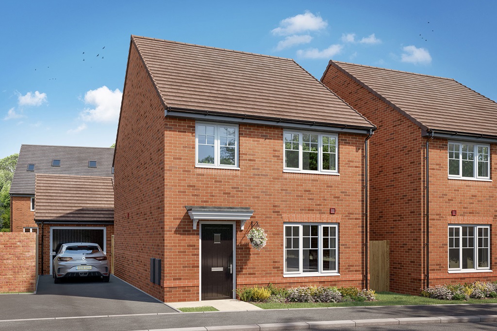 Property 1 of 12. CGI Of The Lydford Detached