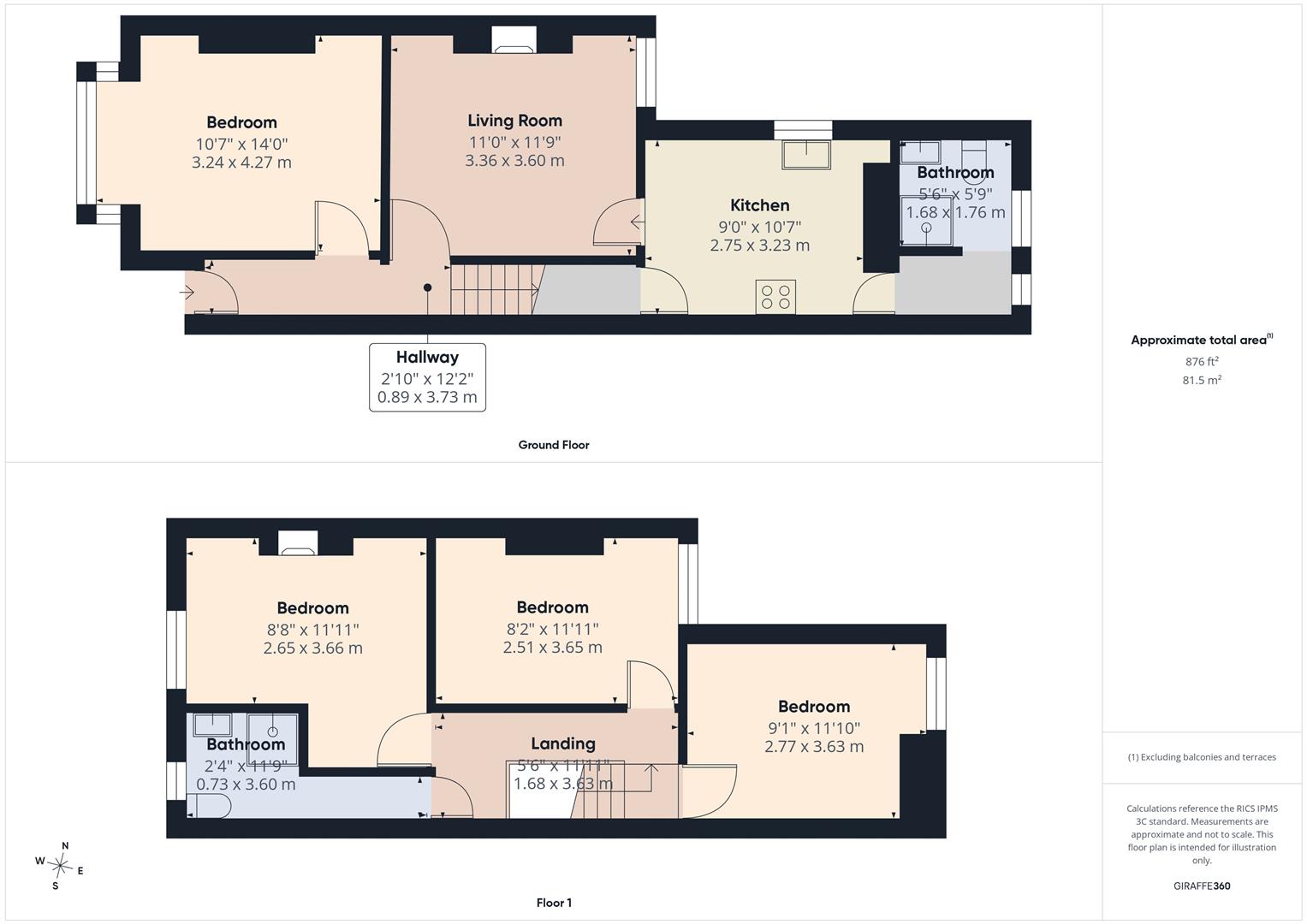 36, Queensland Avenue, Coventry floorplan