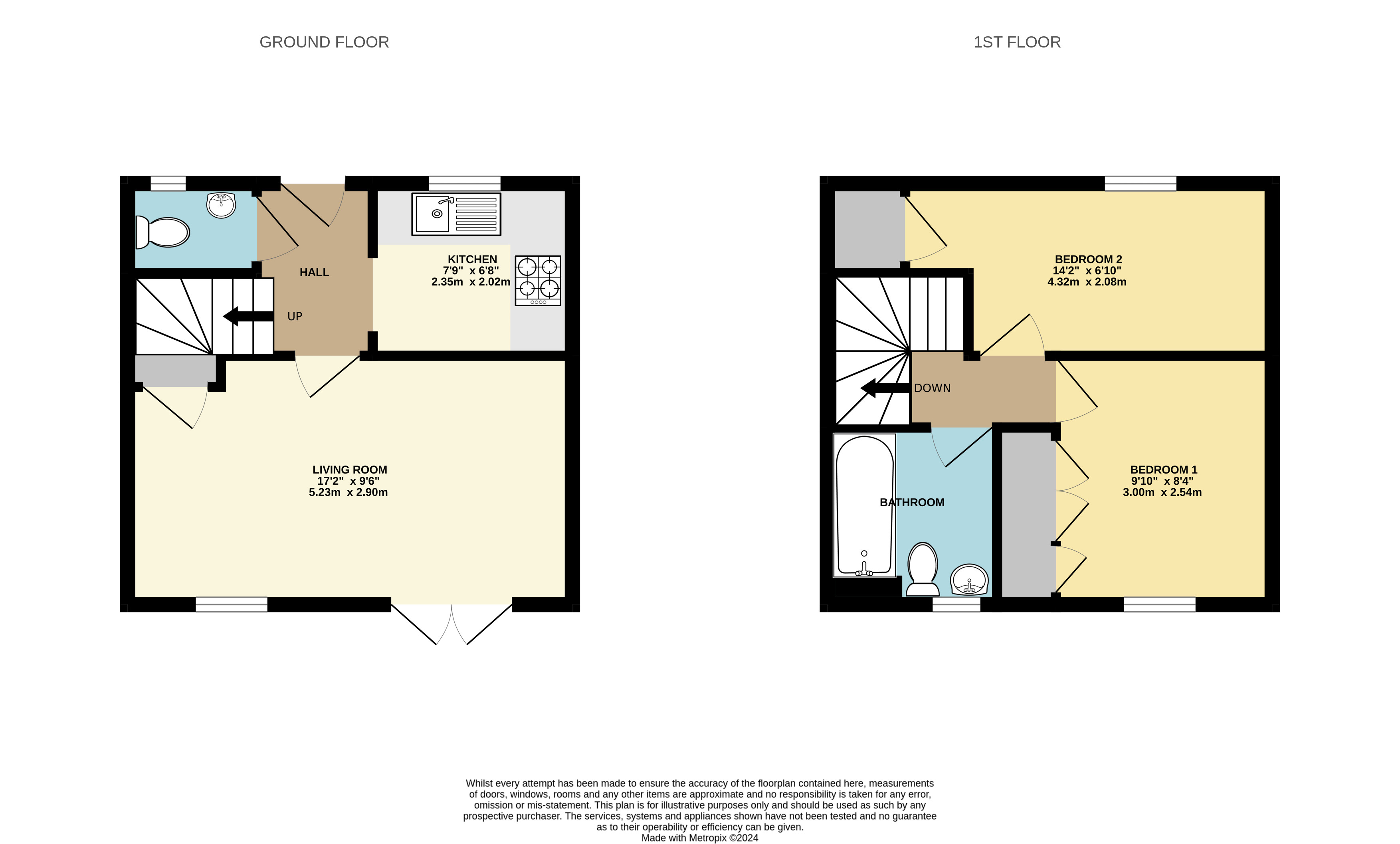 Rope Walk, Minehead floorplan