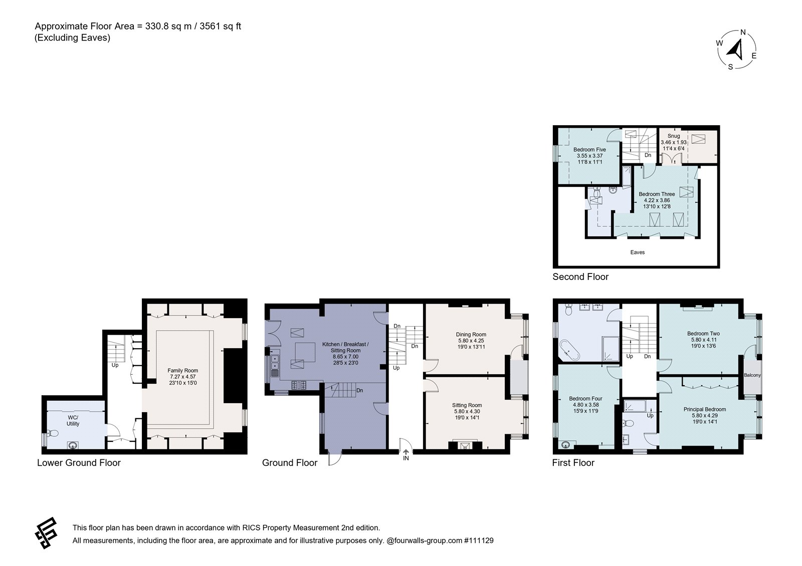 53, Combe Park, Bath floorplan