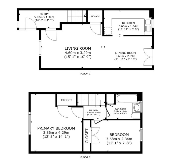 33 Eildon Terrace, Edinburgh floorplan