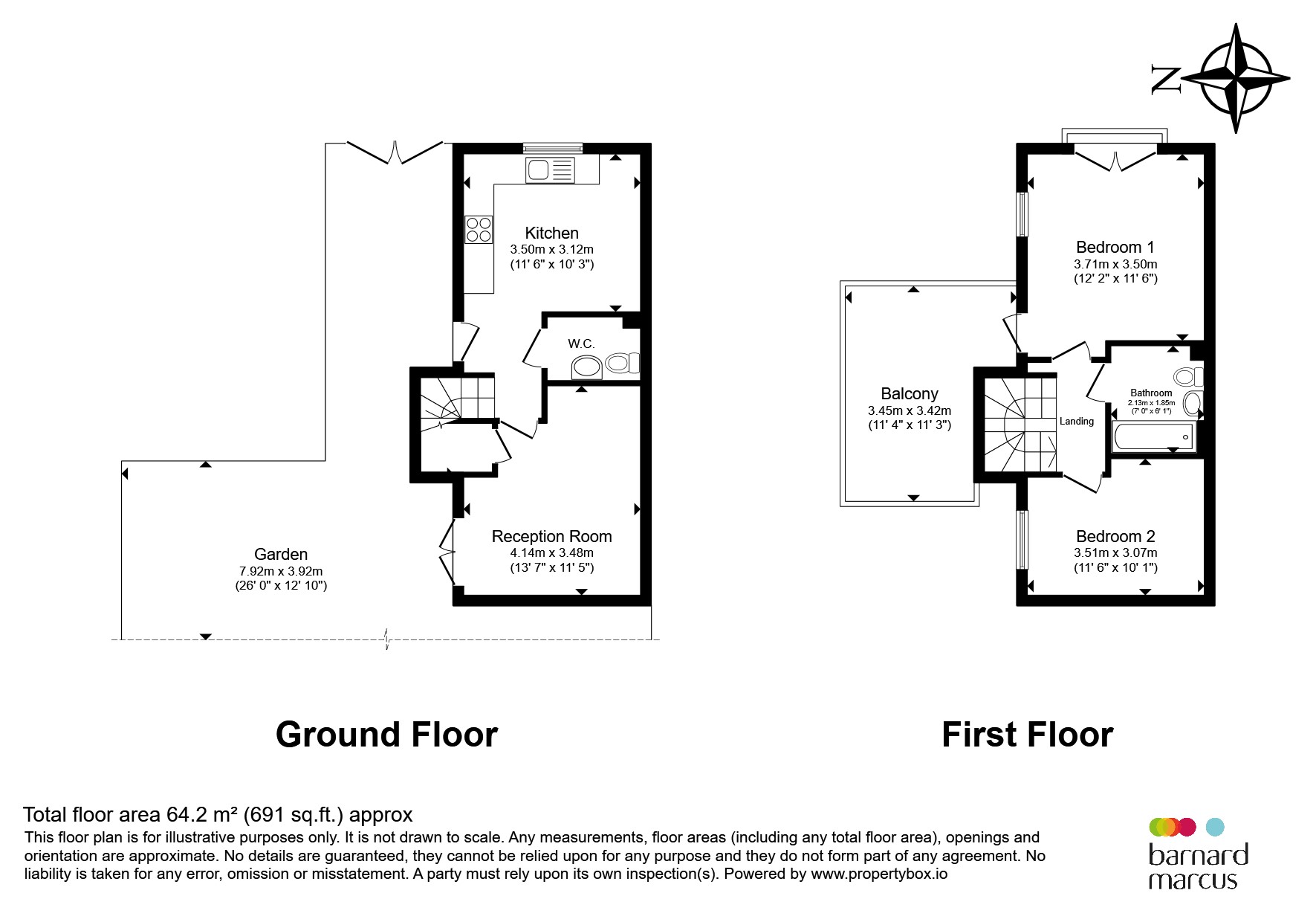 7, Hay Drive, Mitcham floorplan