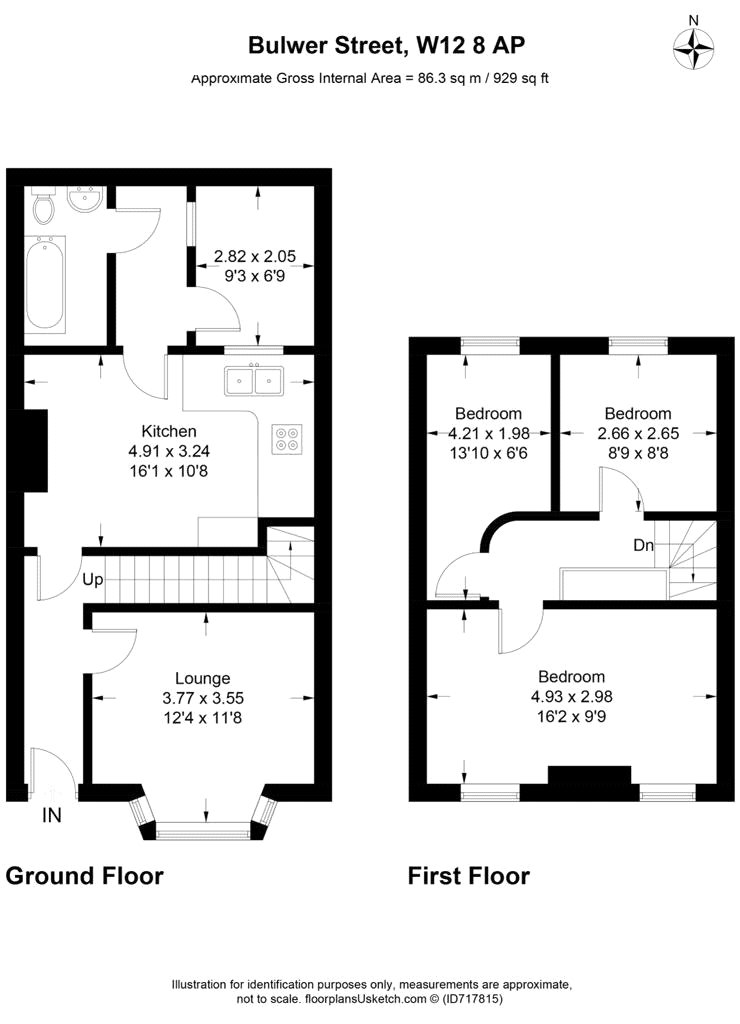 Bulwer Street, Shepherd Bush, London W12, 3 bedroom detached house for