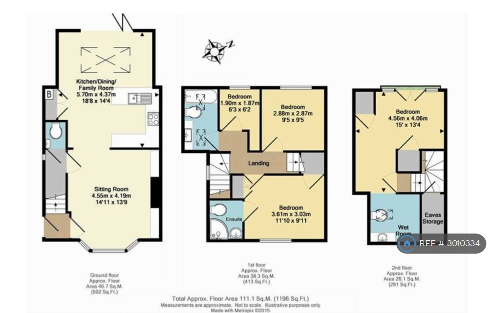 Claygate, Esher floorplan