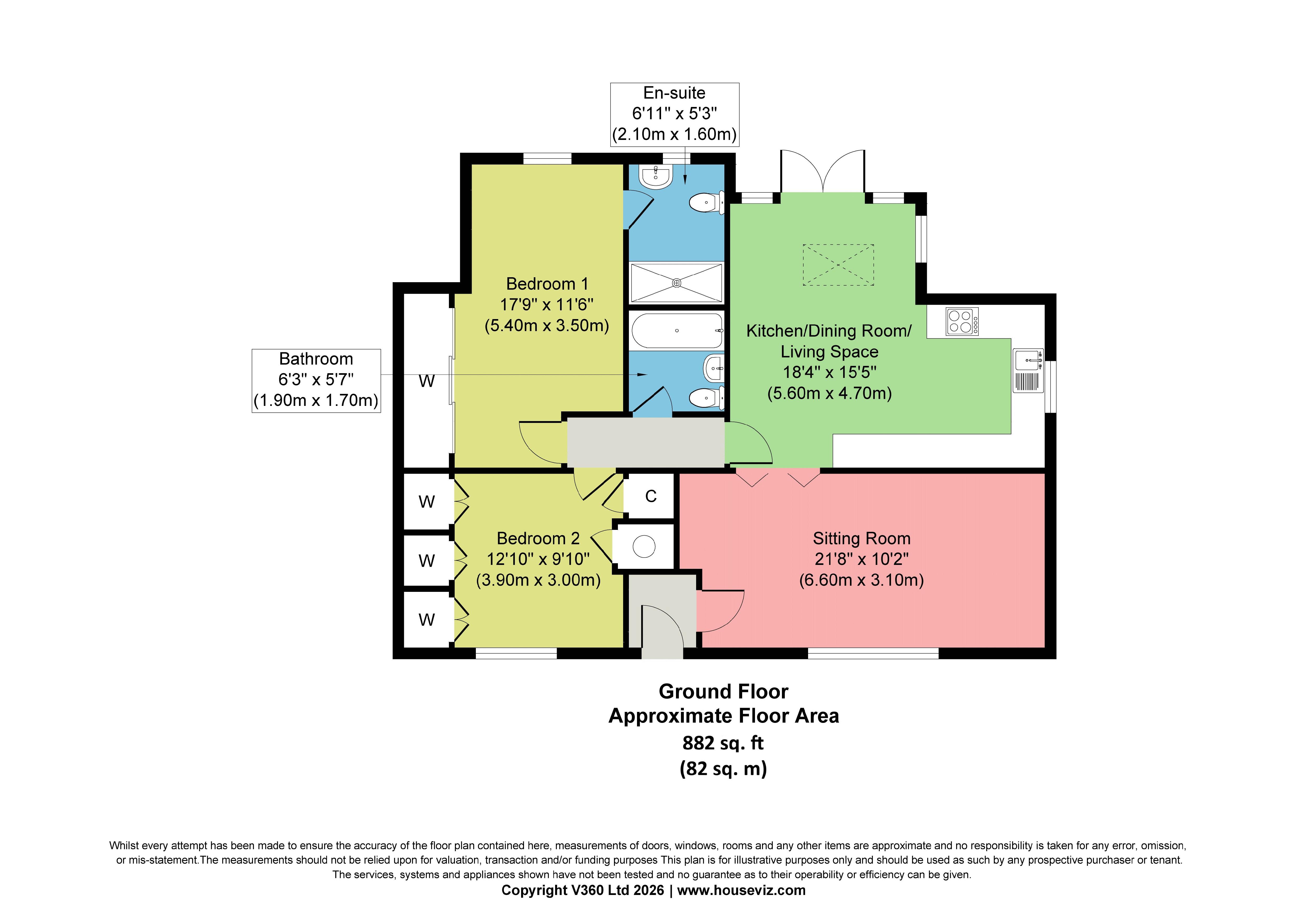 46, Orchard Road, Malton floorplan
