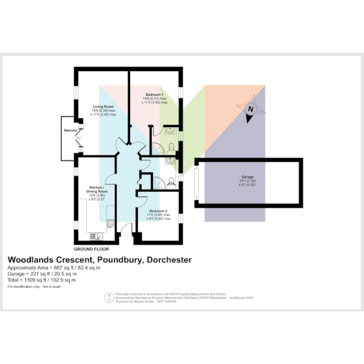 73, Woodlands Crescent, Dorchester floorplan
