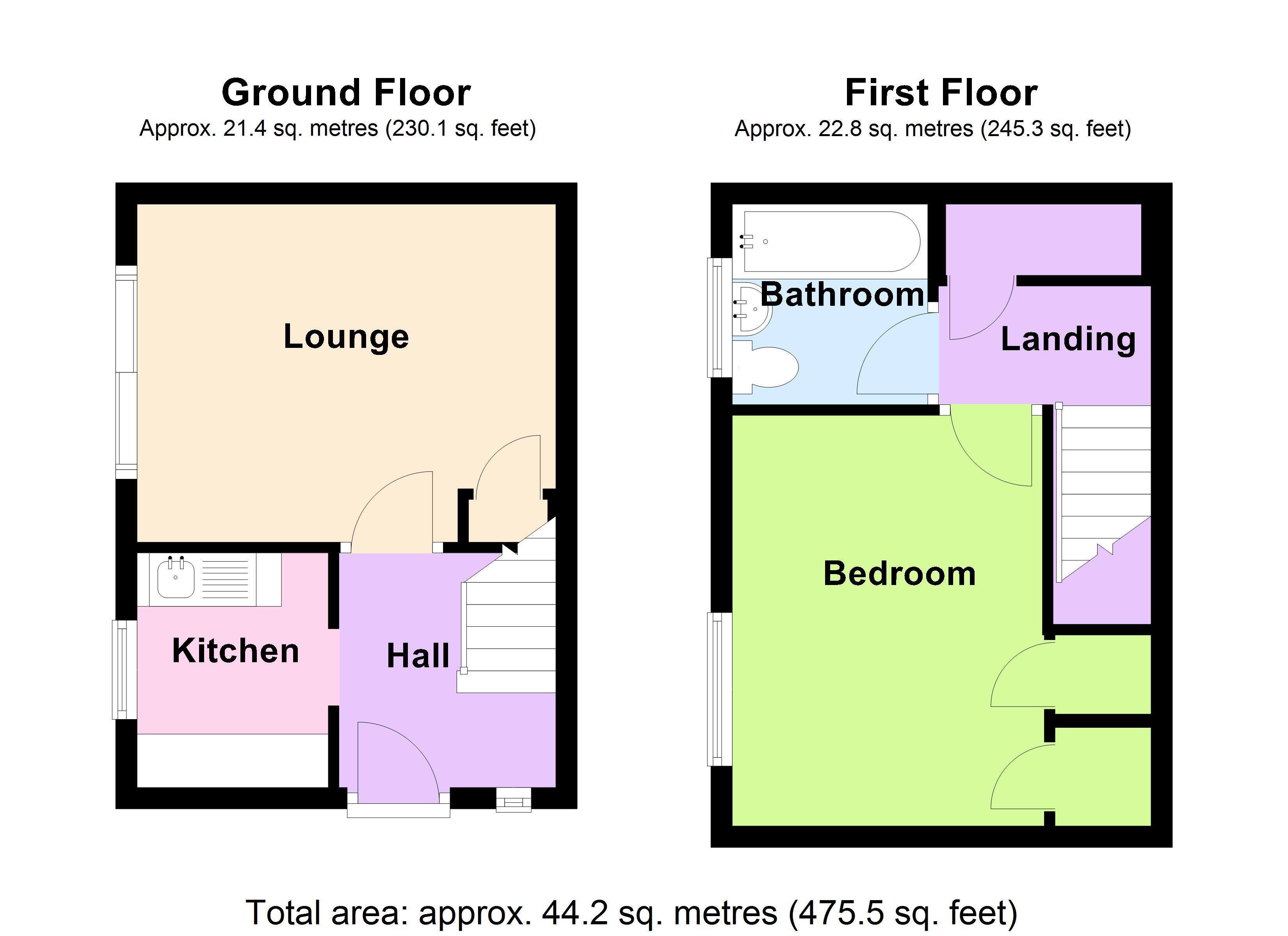 5, Corinna Gardens, Dibden floorplan