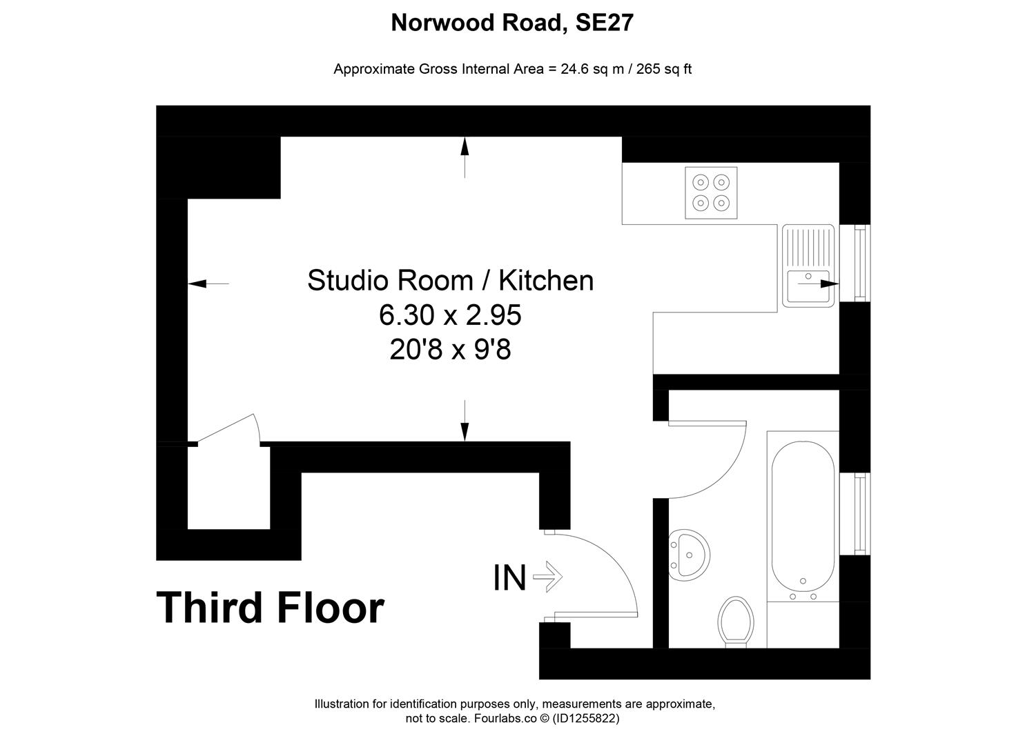 515C, Norwood Road, West Norwood floorplan