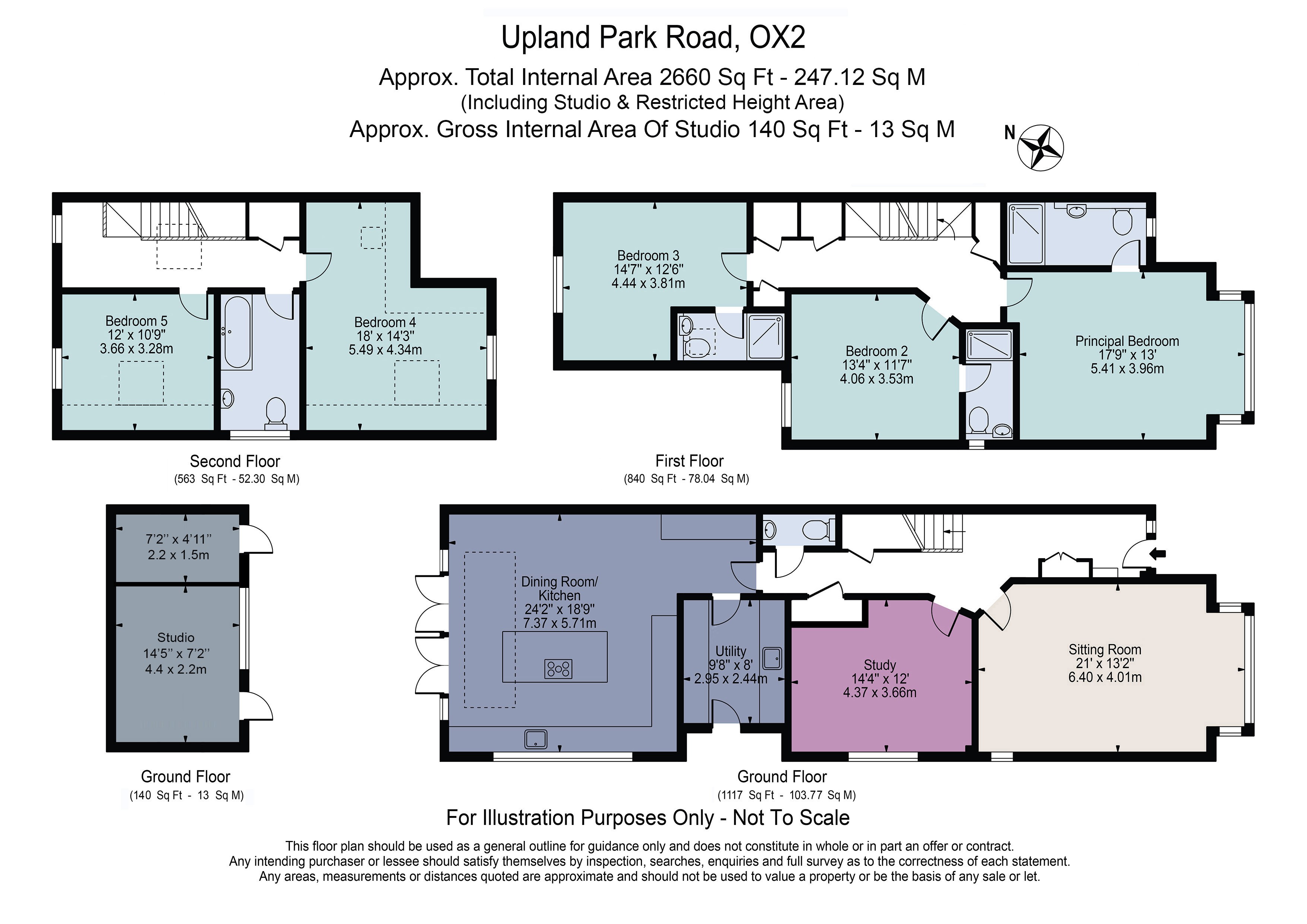 11, Upland Park Road, Oxfordshire floorplan