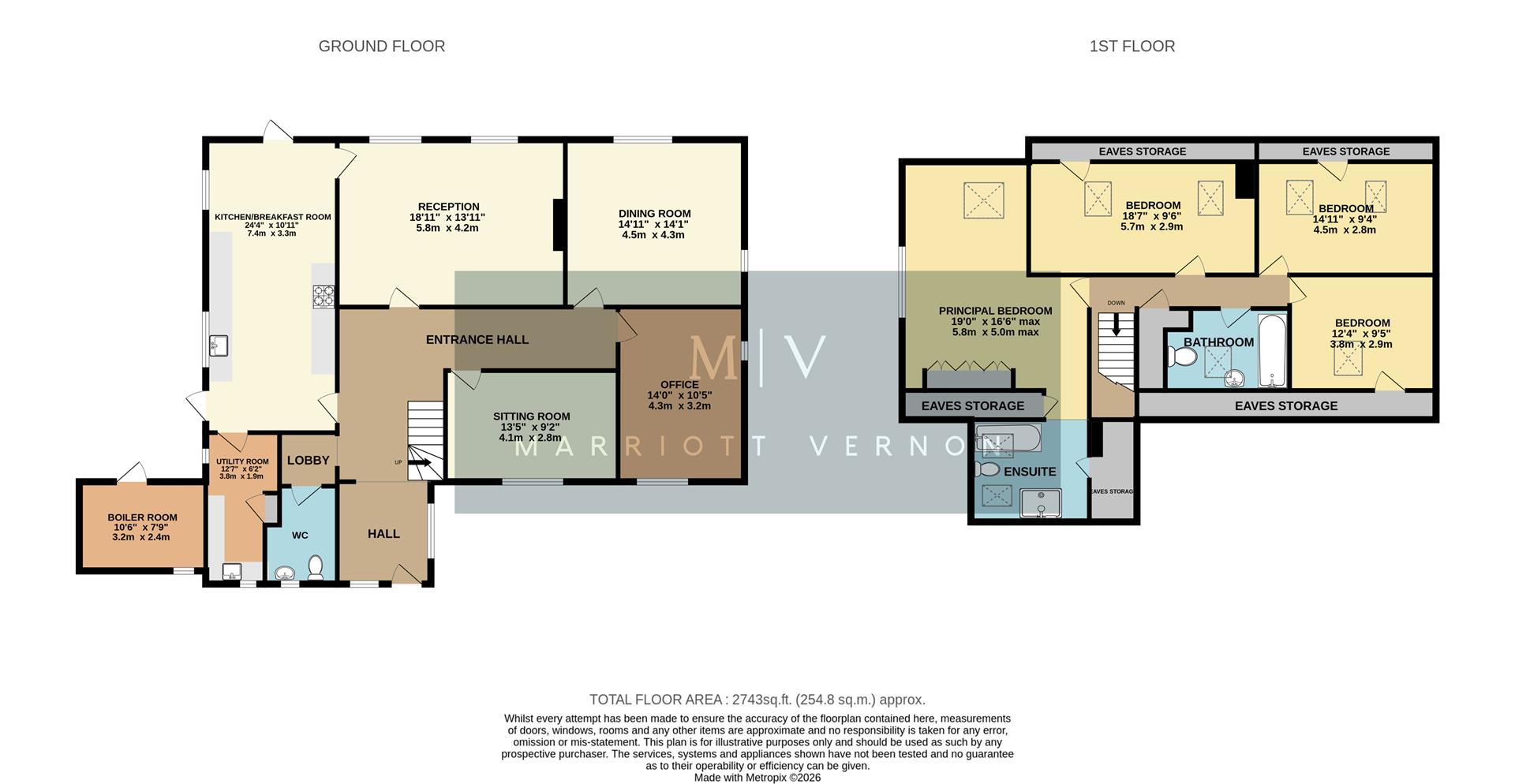 White Rose Farm, Hextalls Lane, Bletchingley floorplan
