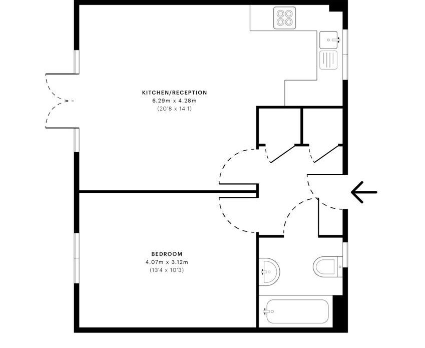54, James Watt Way, Erith floorplan