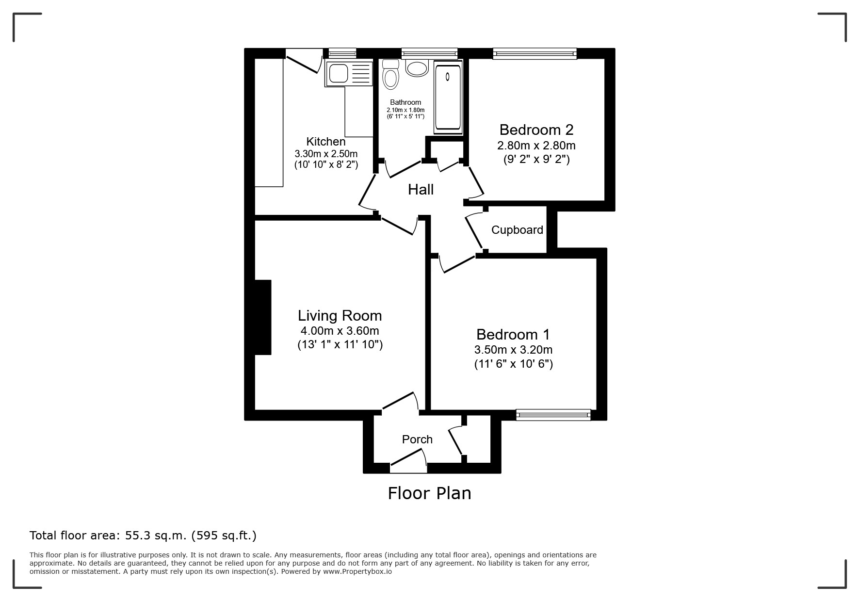 32, Grasmere Avenue, Isle of Wight floorplan