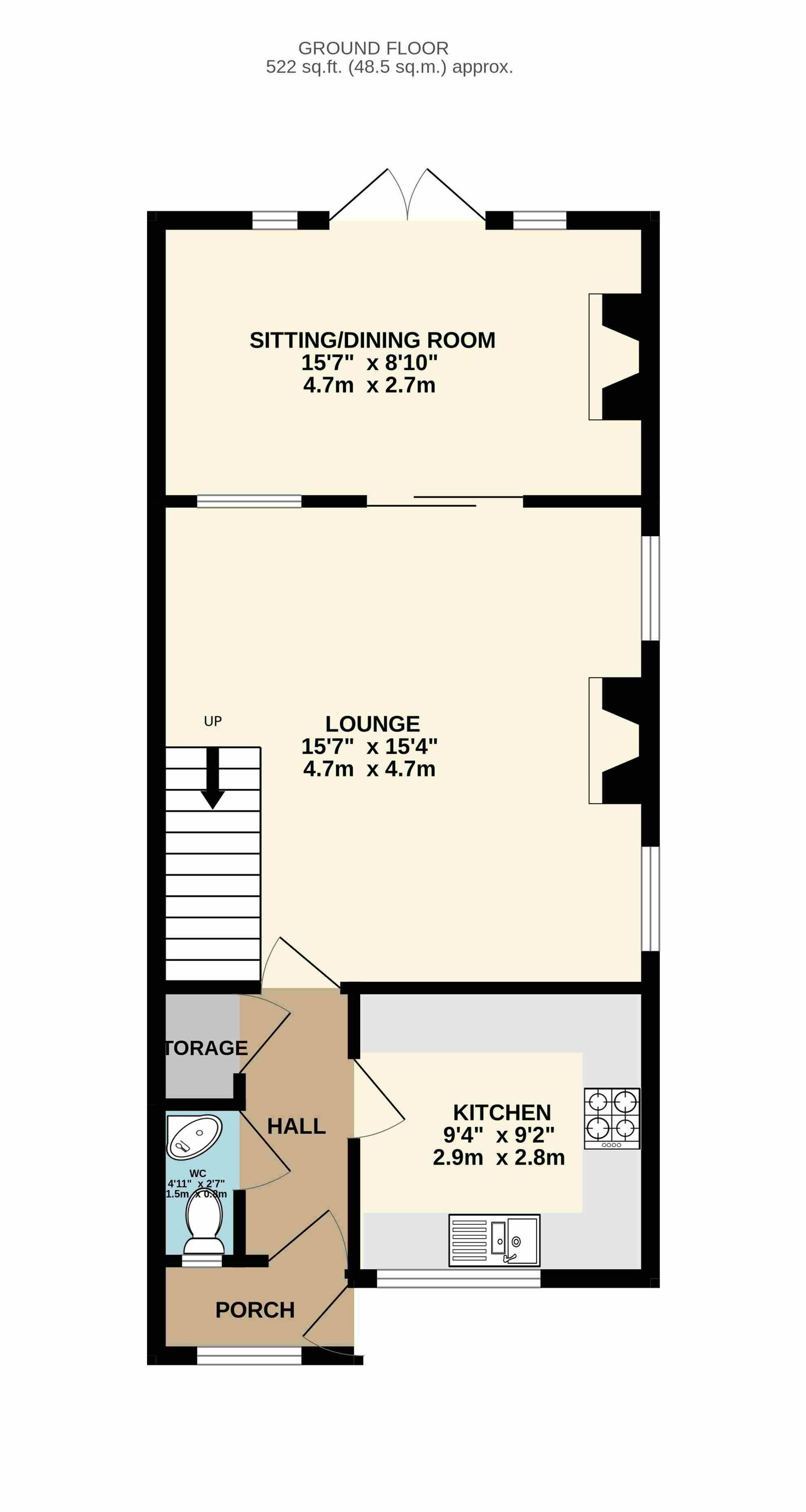 16, Burnside Gardens, Walsall floorplan