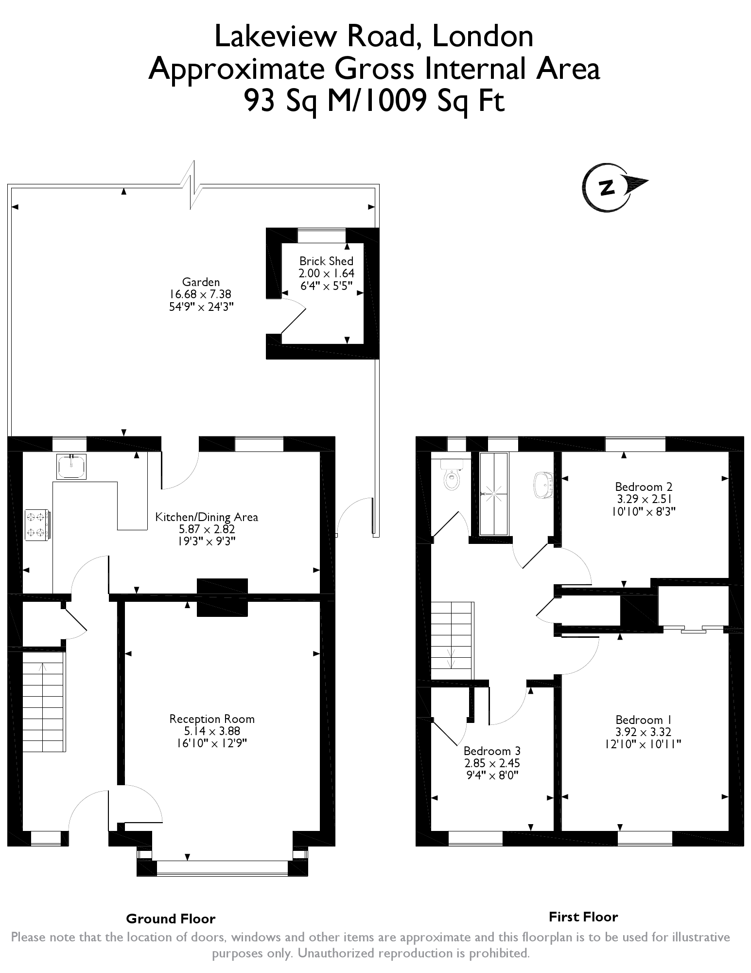 3 Bedrooms Maisonette for sale in Lakeview Road, London SE27