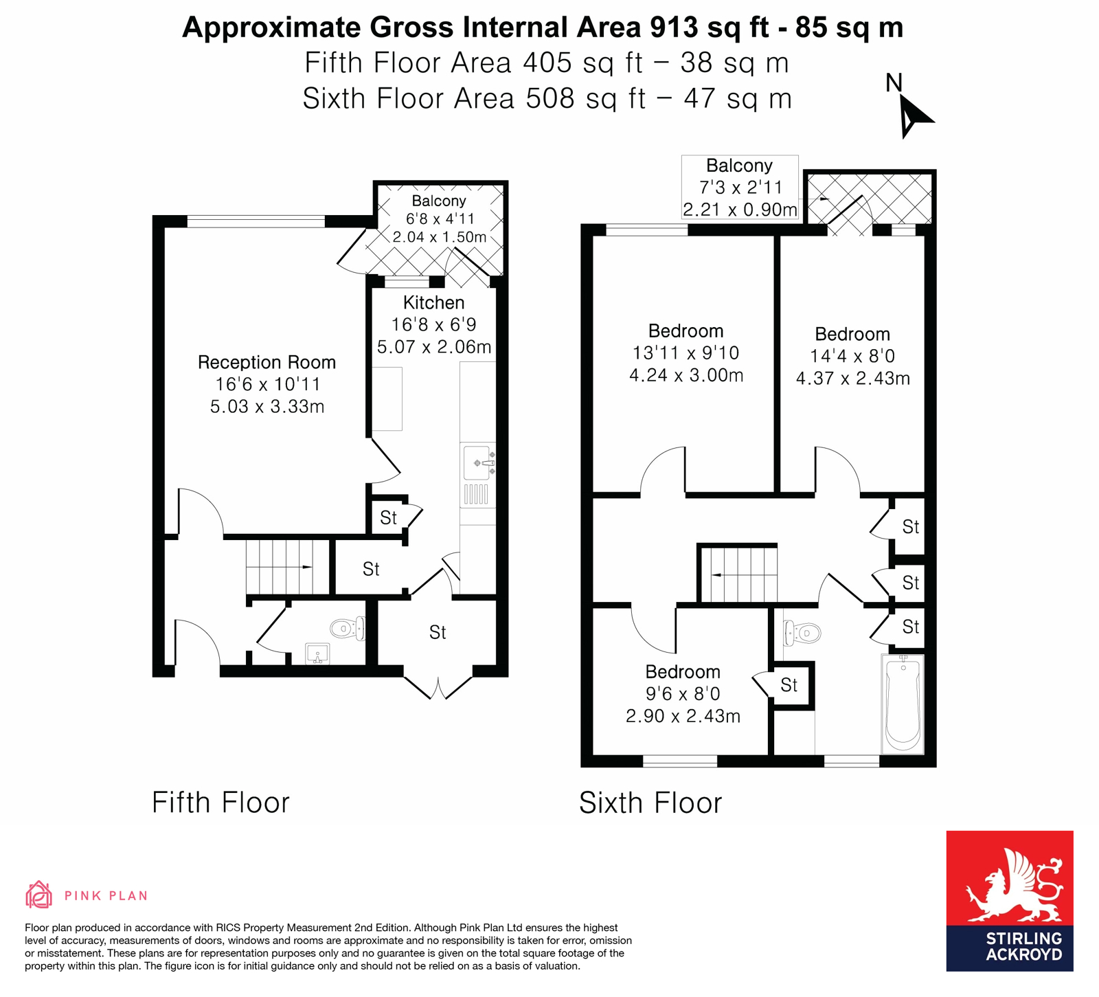113 Fermain Court West,, De Beauvoir Road, London floorplan