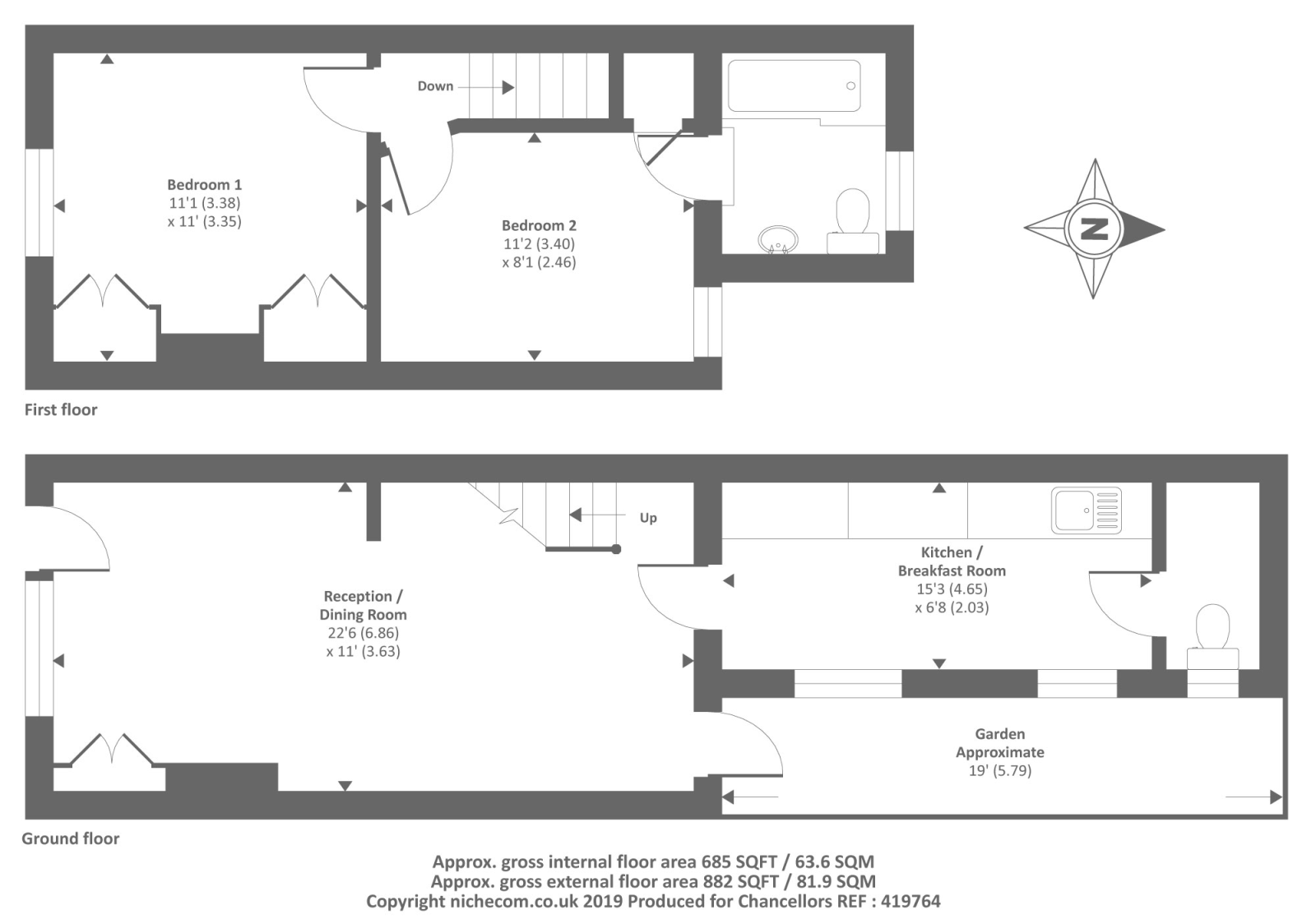 2 Bedrooms Cottage for sale in Rosedale Road, Richmond TW9,