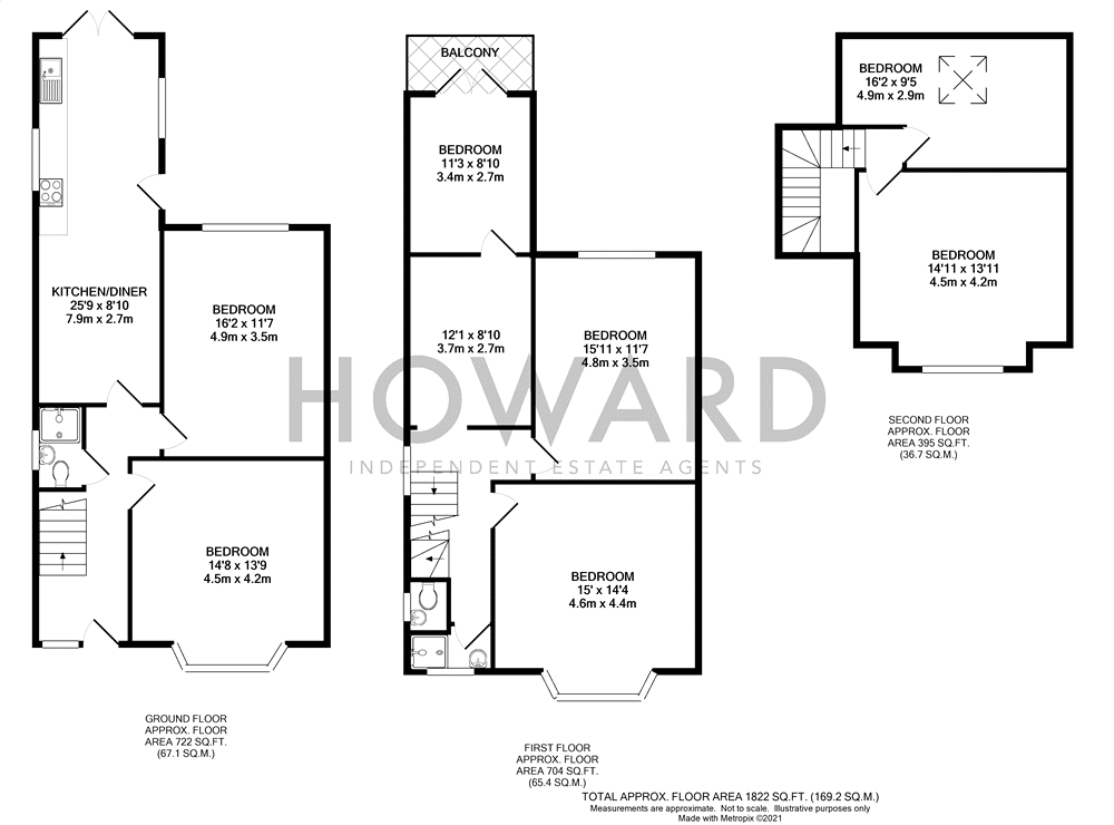 593, Gloucester Road, Bristol floorplan
