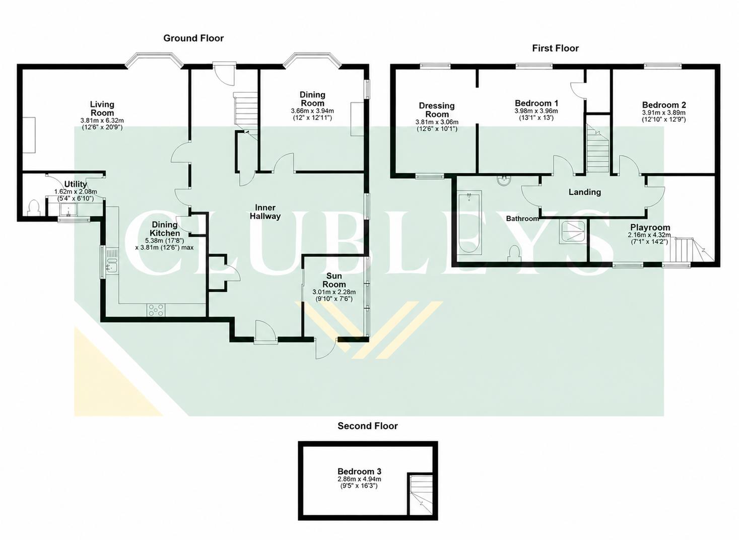 9, Newfield Lane, Brough floorplan