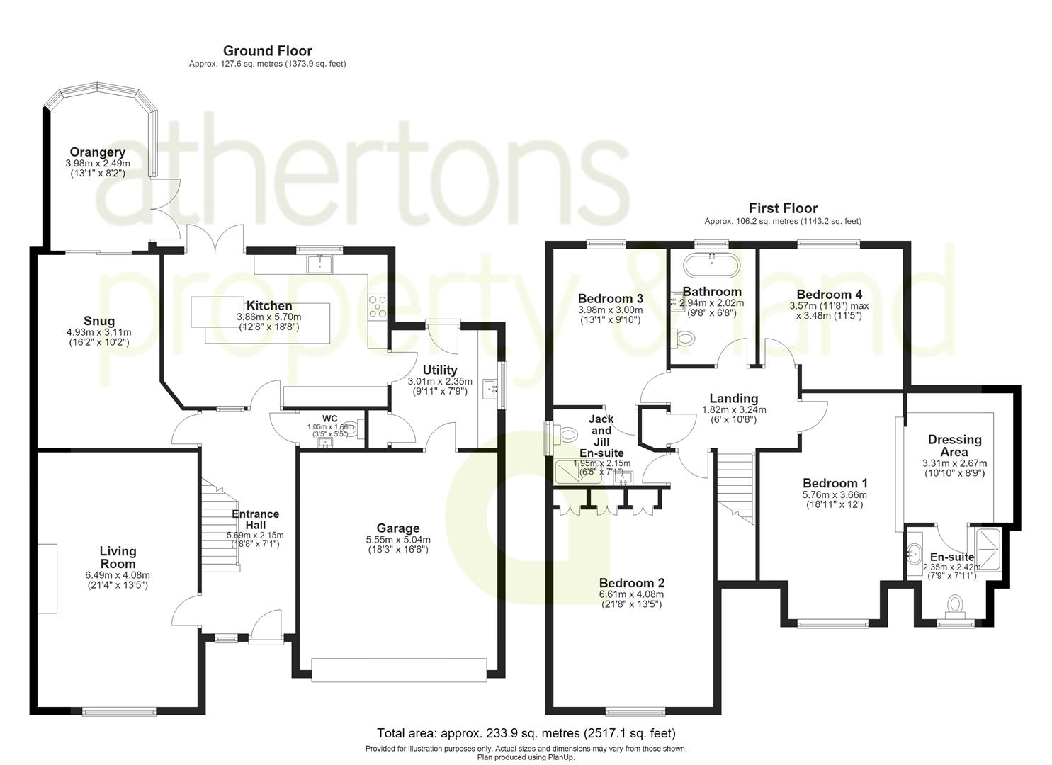 11, Elm Tree Grove, Blackburn floorplan