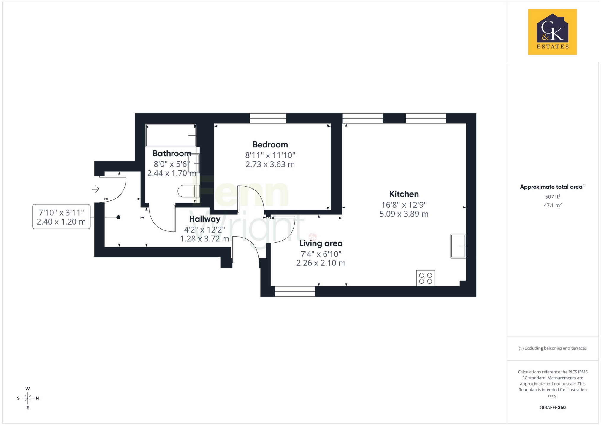 4 Coppers Yard, Grundisburgh Road, Woodbridge floorplan