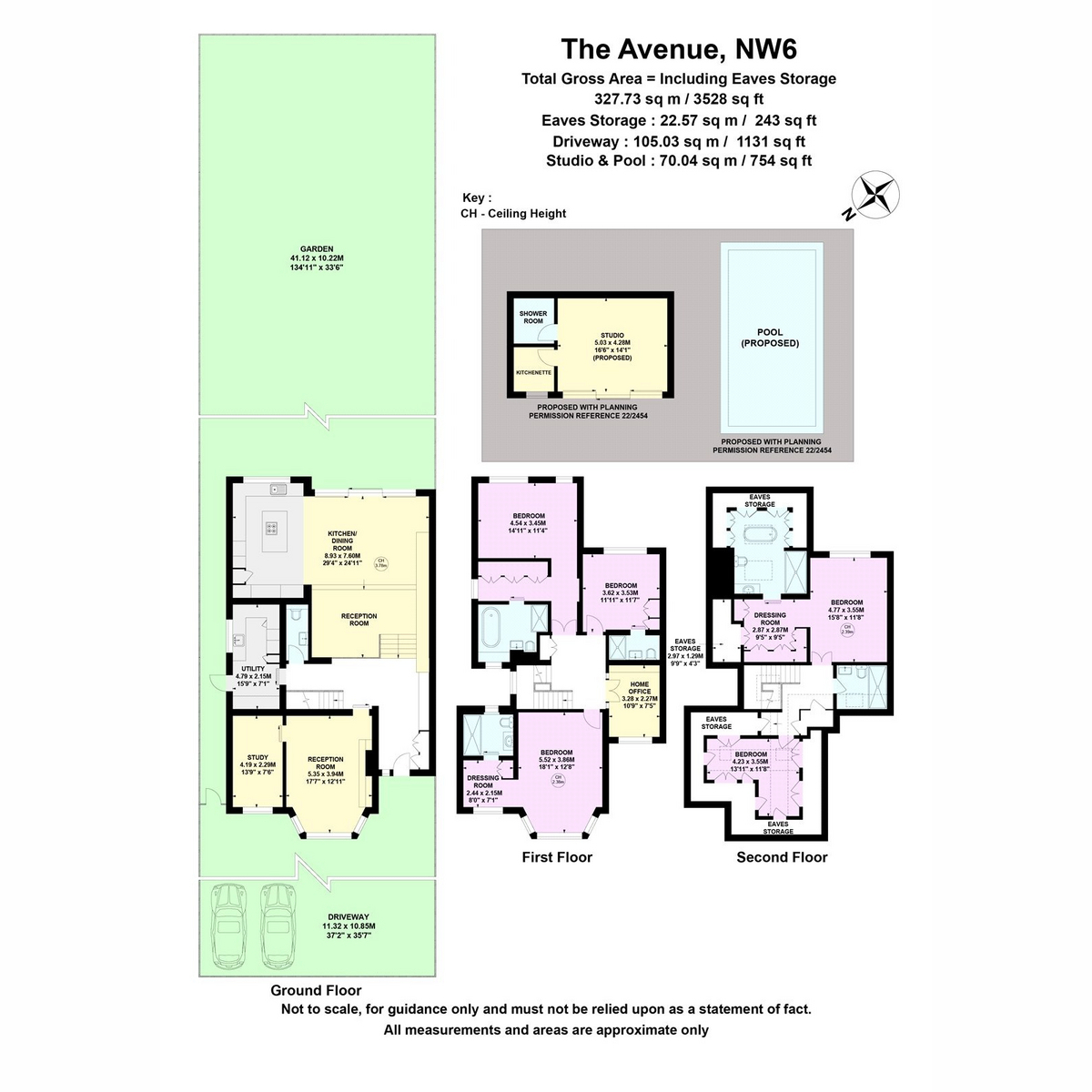 92, The Avenue, London floorplan
