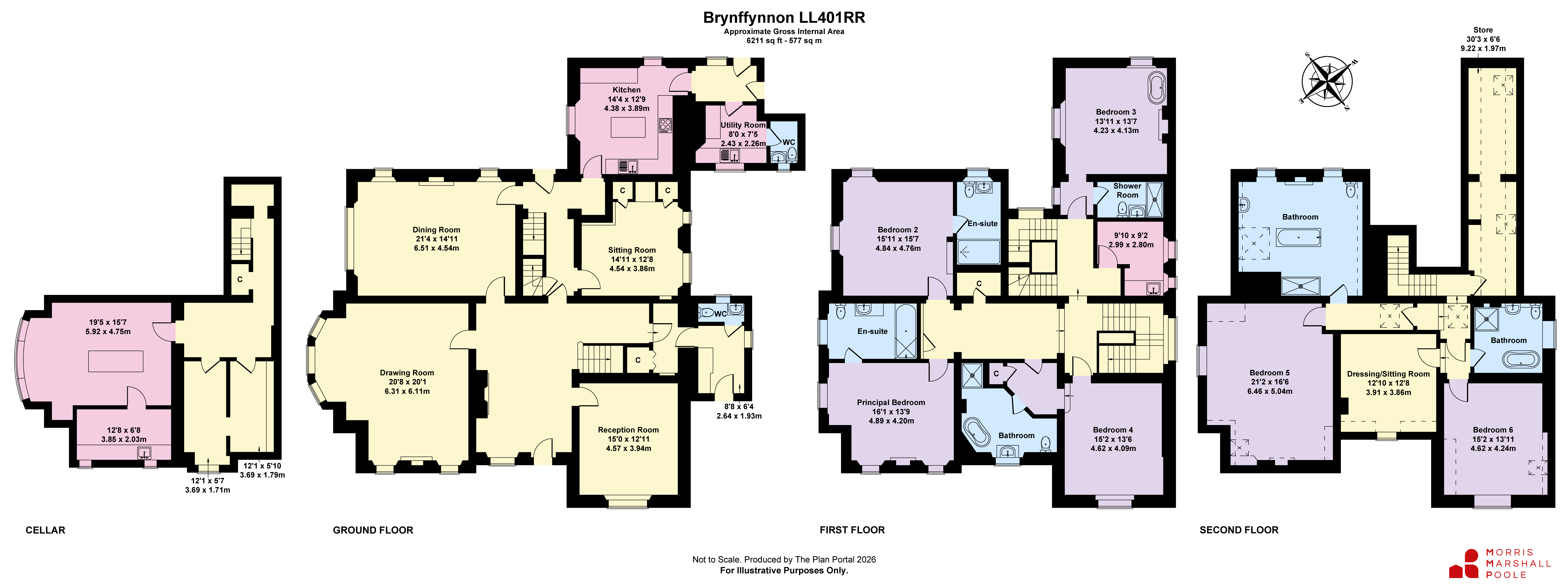 Brynffynon,, Dolgellau, Gwynedd floorplan