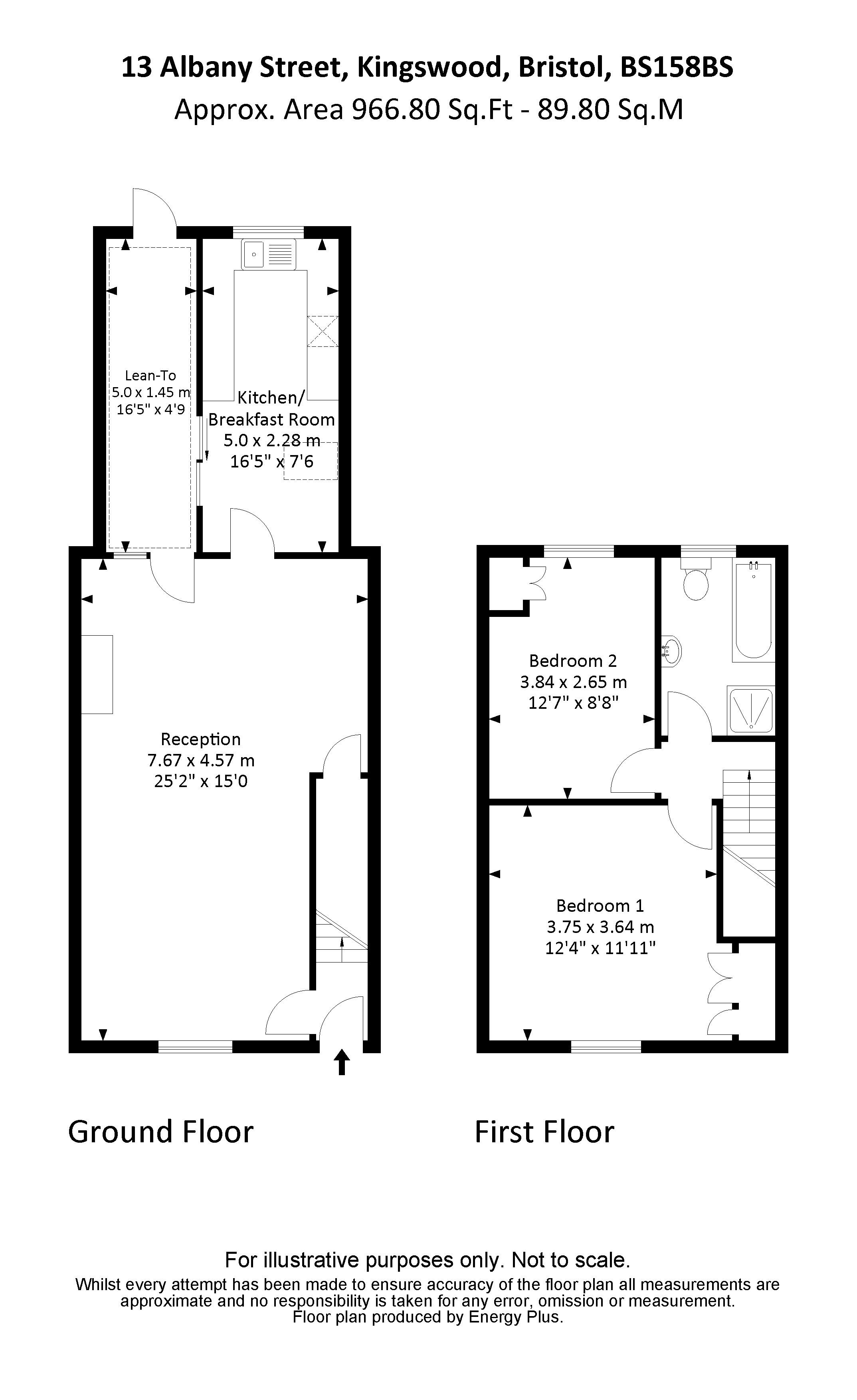 2 Bedrooms Terraced house for sale in Albany Street, Kingswood, Bristol BS15