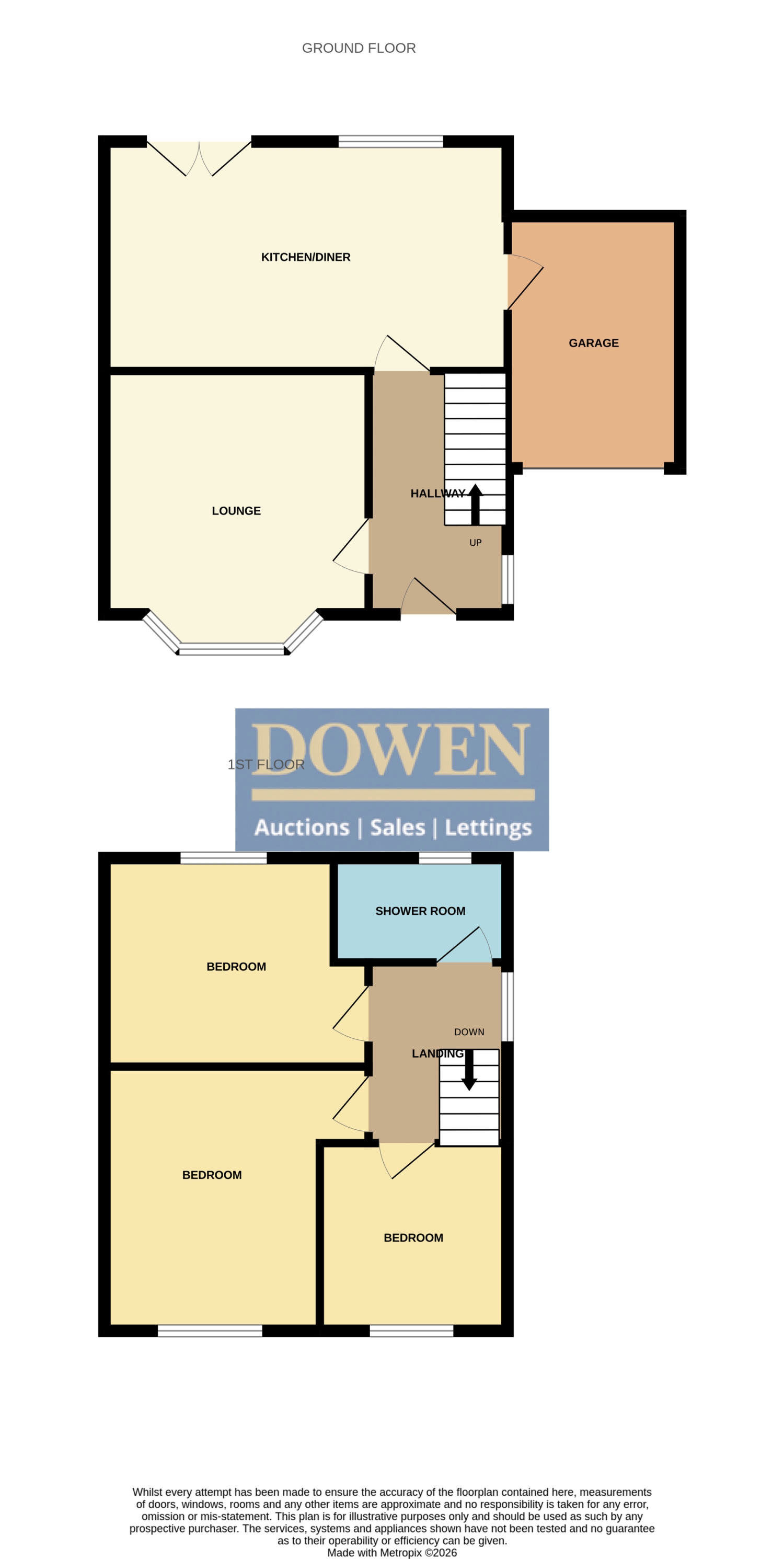 42, Station Estate North, Seaham floorplan