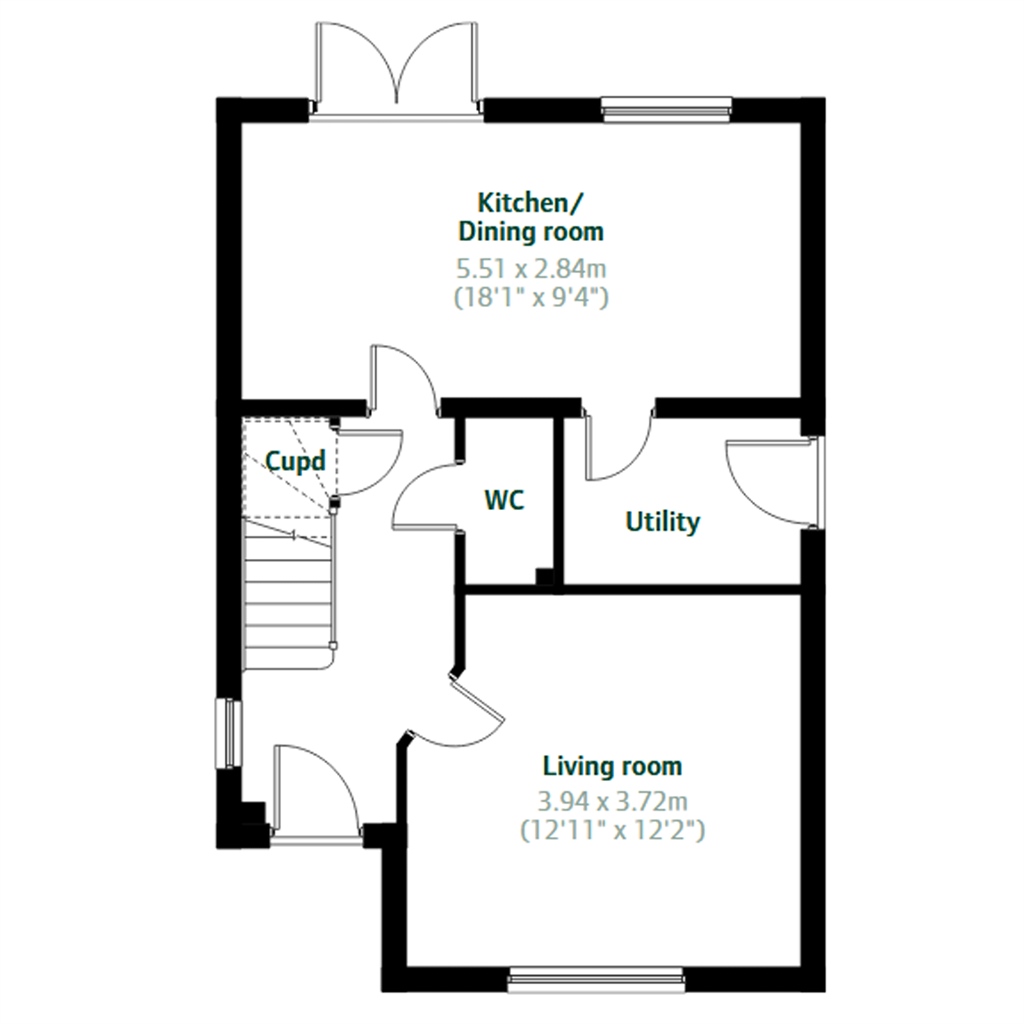 4 Bedrooms Detached house for sale in 