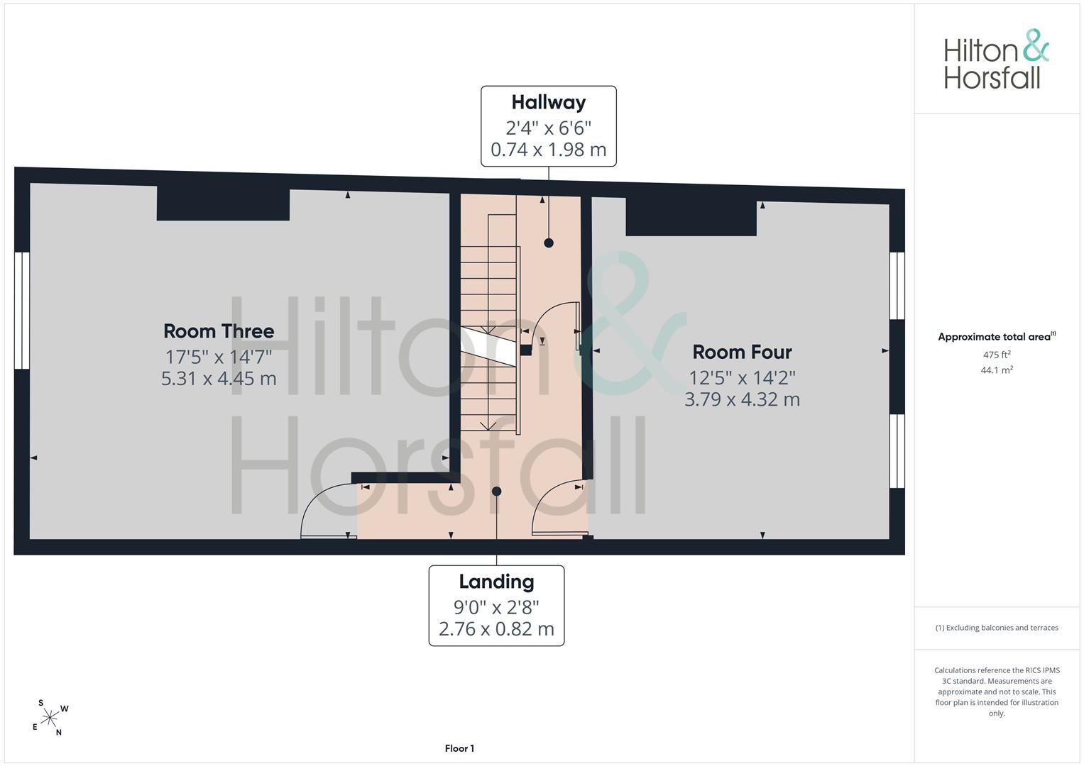 96, Colne Road, Burnley floorplan