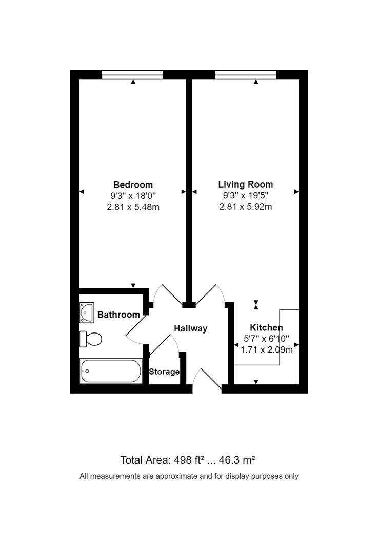Flat 24, Oak House, Harvest Crescent, Fleet floorplan