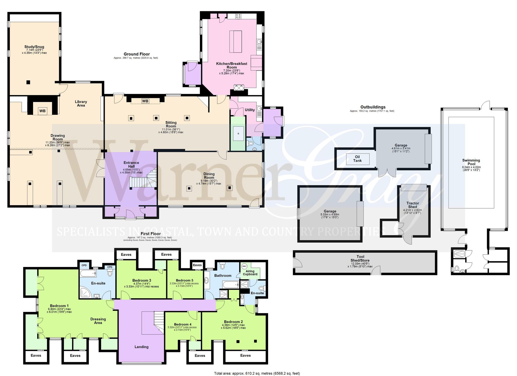 Ingleden Barn Swain Road, Tenterden floorplan