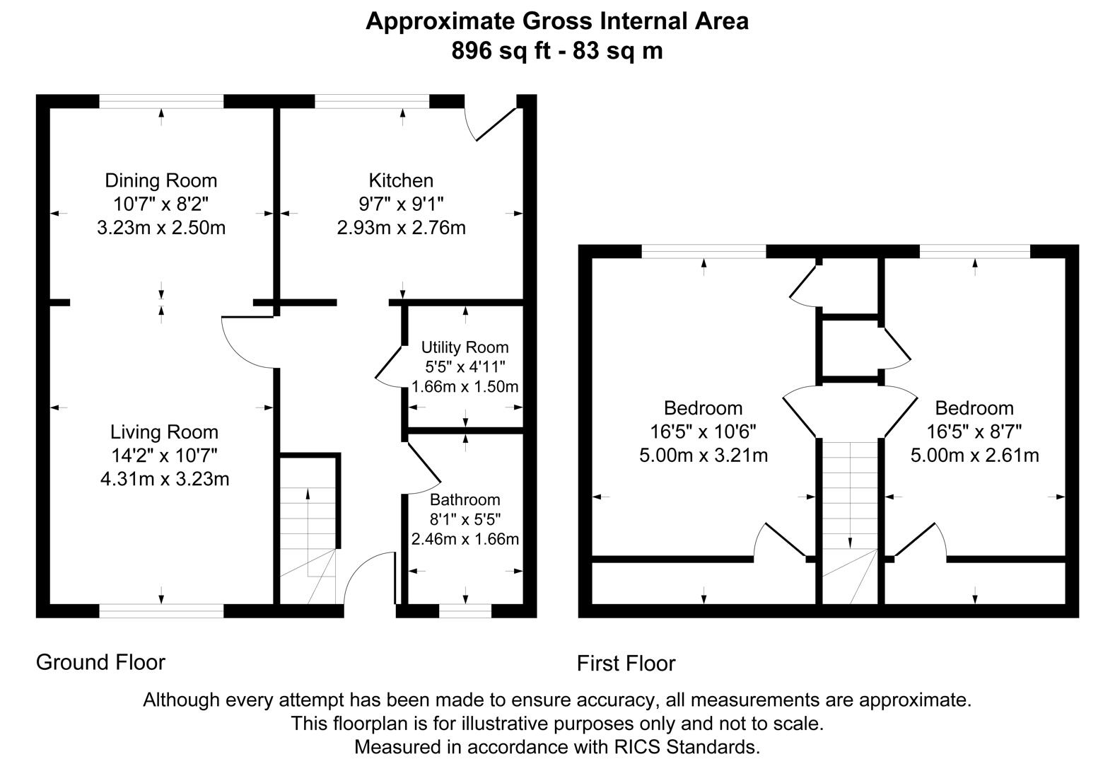 85, Inchbroom Avenue, Lossiemouth floorplan