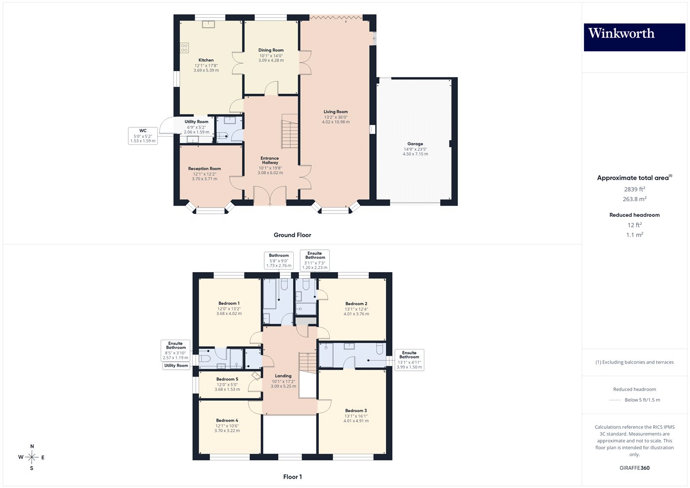 114, Preston Hill, Harrow floorplan