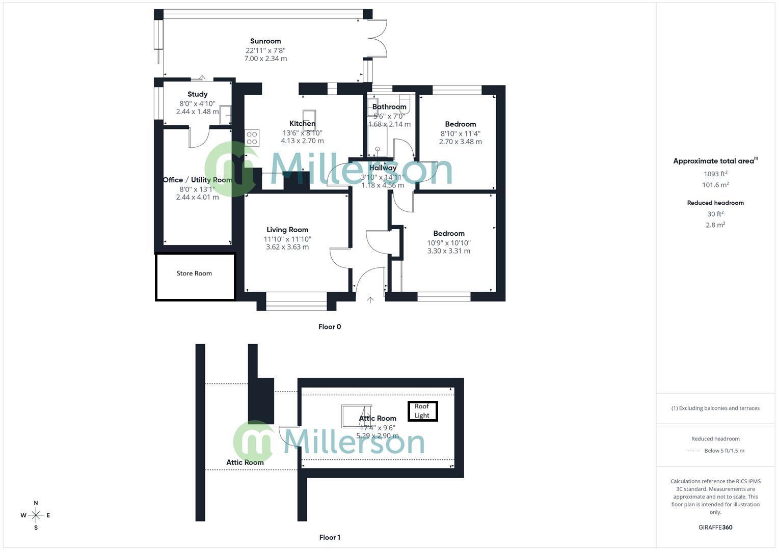 10, Lowenac Crescent, Hayle floorplan