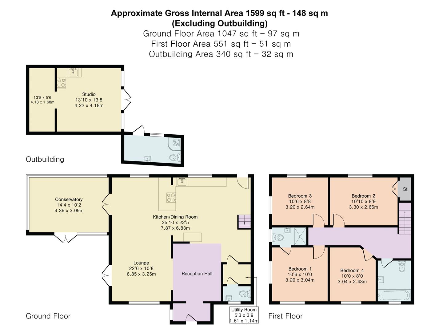 3, Ardens Marsh, Sandpit Lane, St. Albans floorplan