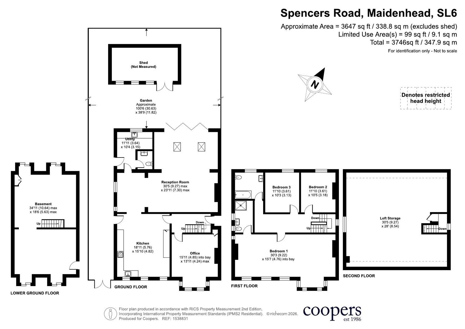 Spencers Road, Maidenhead floorplan